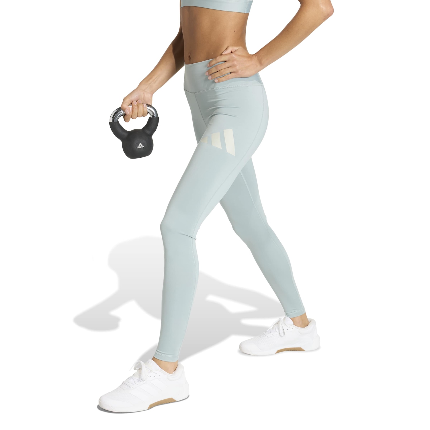 Calça Legging adidas Train Essentials Big Logo Full-Length - Feminina - Foto 1