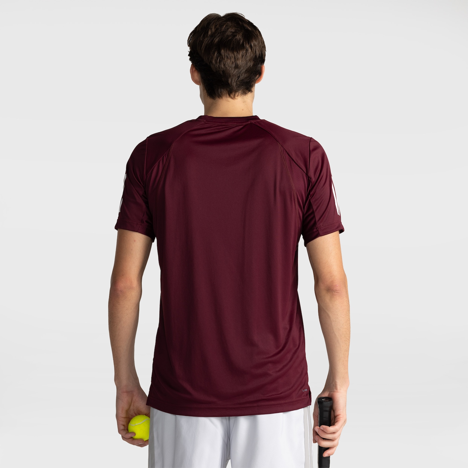 Camiseta adidas Club 3 Listras - Masculina - Foto 2