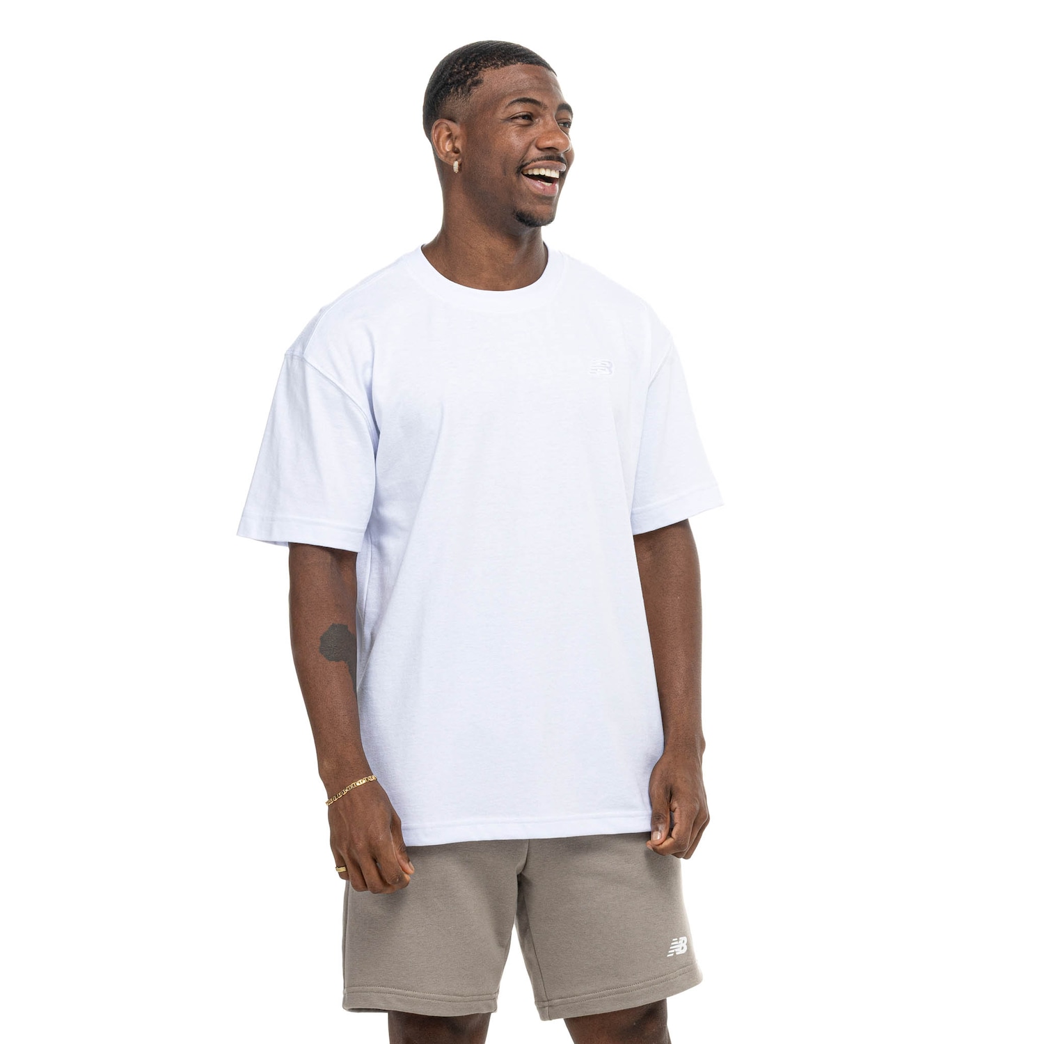 Camiseta New Balance Small Logo Masculina - Foto 2
