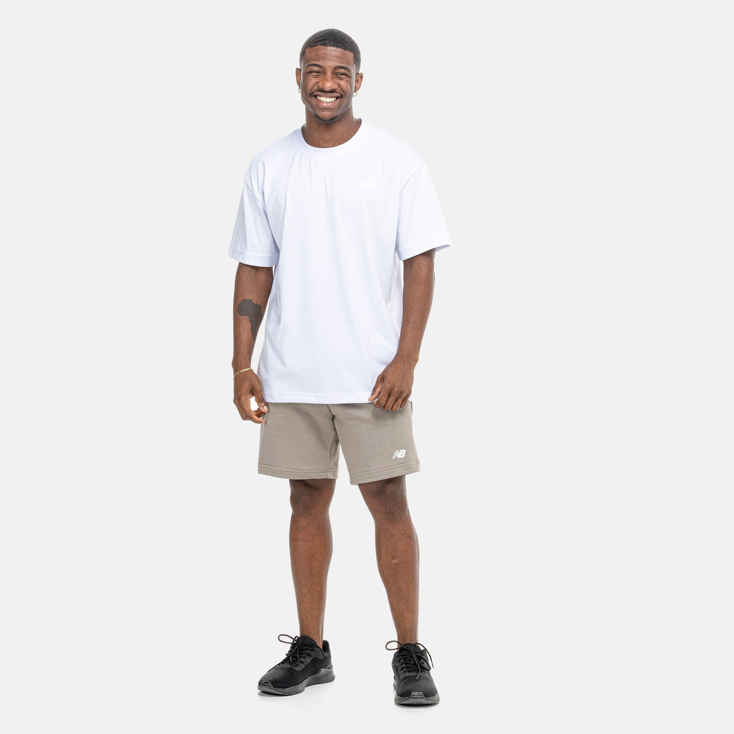 Camiseta New Balance Small Logo Masculina - Foto 4