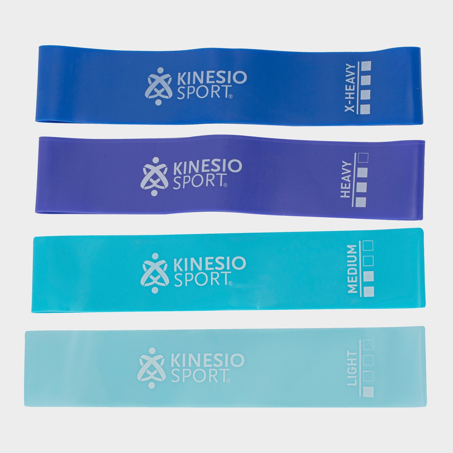 Kit com 4 Mini Bands Elásticas KinesioSport para Treino e Exercícios - Foto 2