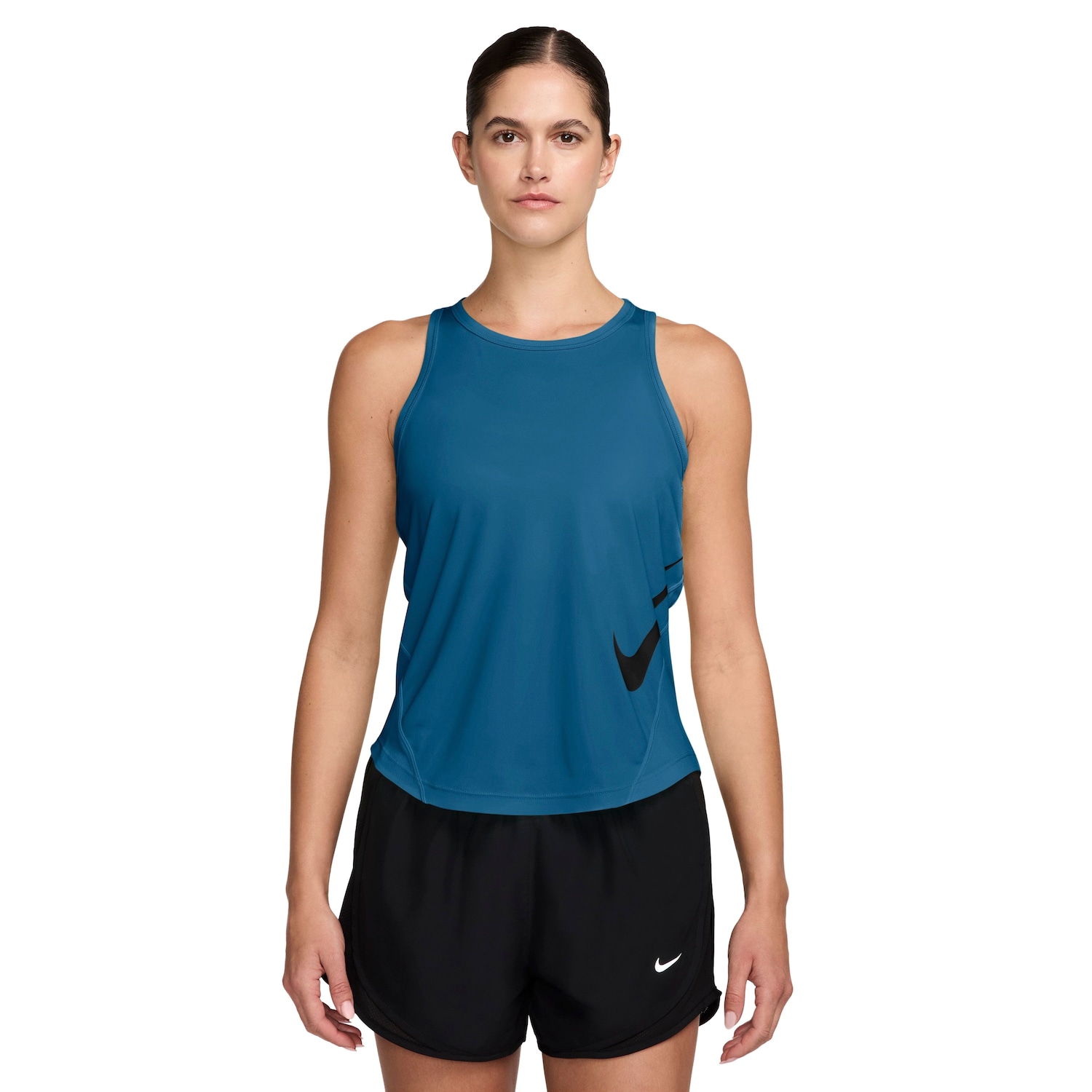 Camiseta Regata Nike Tempo Swoosh Hybrid Tank Feminina - Foto 1