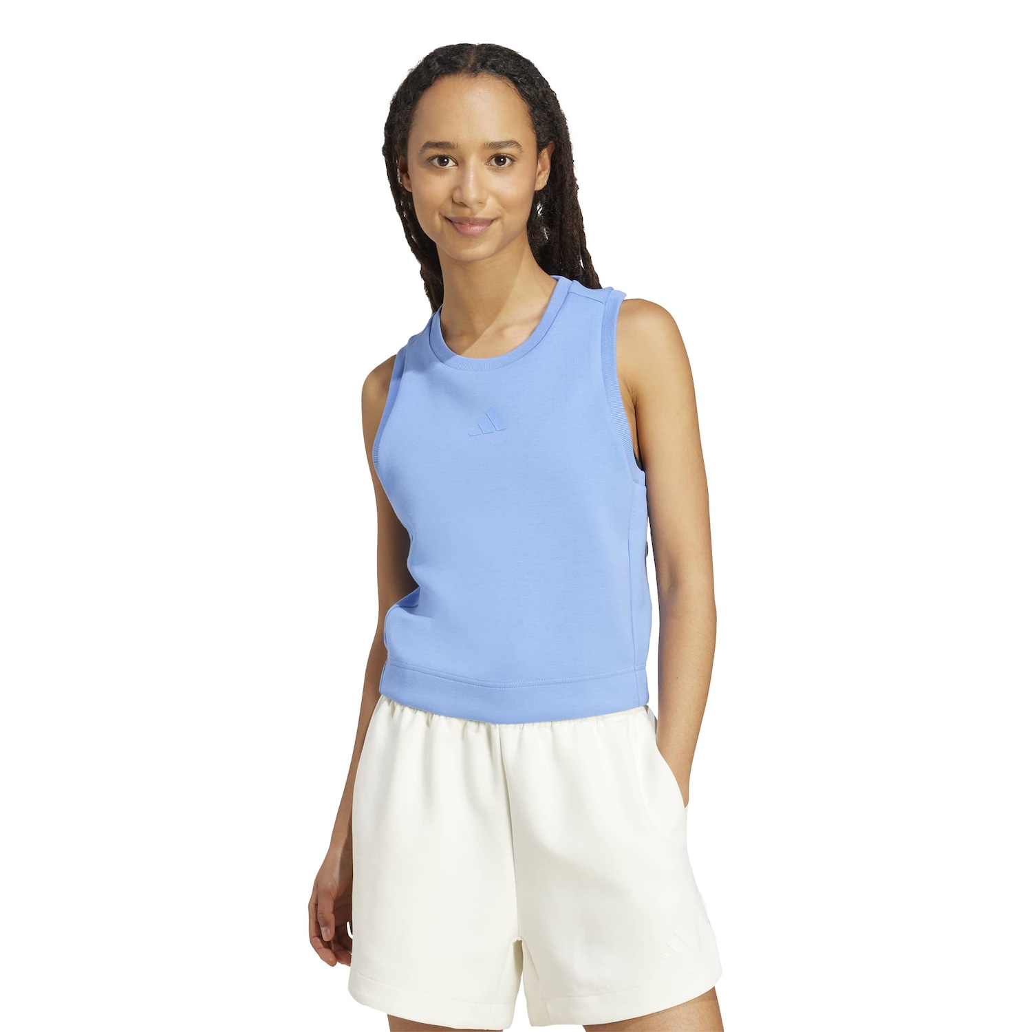 Camiseta Regata adidas Soft Lux Tank Feminina - Foto 1