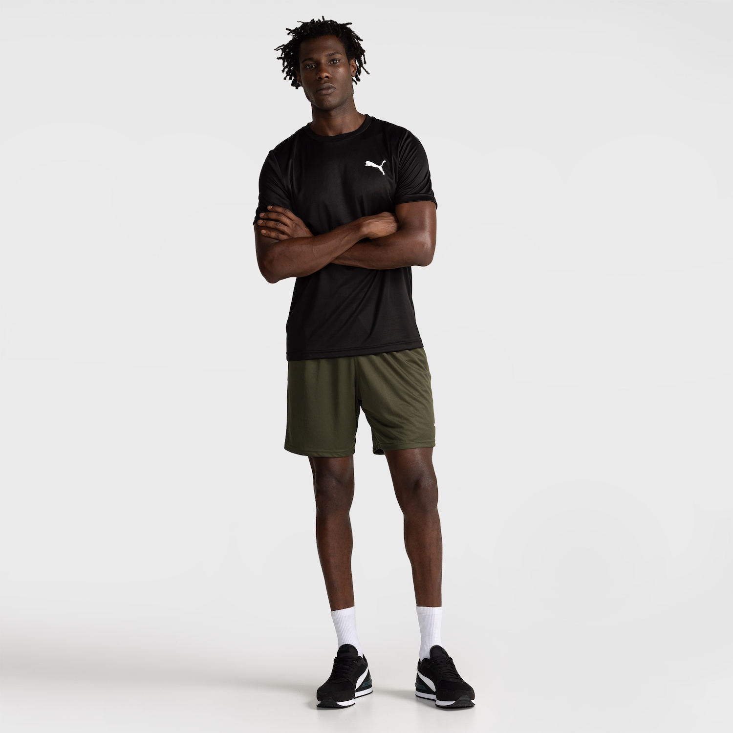 Bermuda Puma Performance Knit 7 Masculina - Foto 3