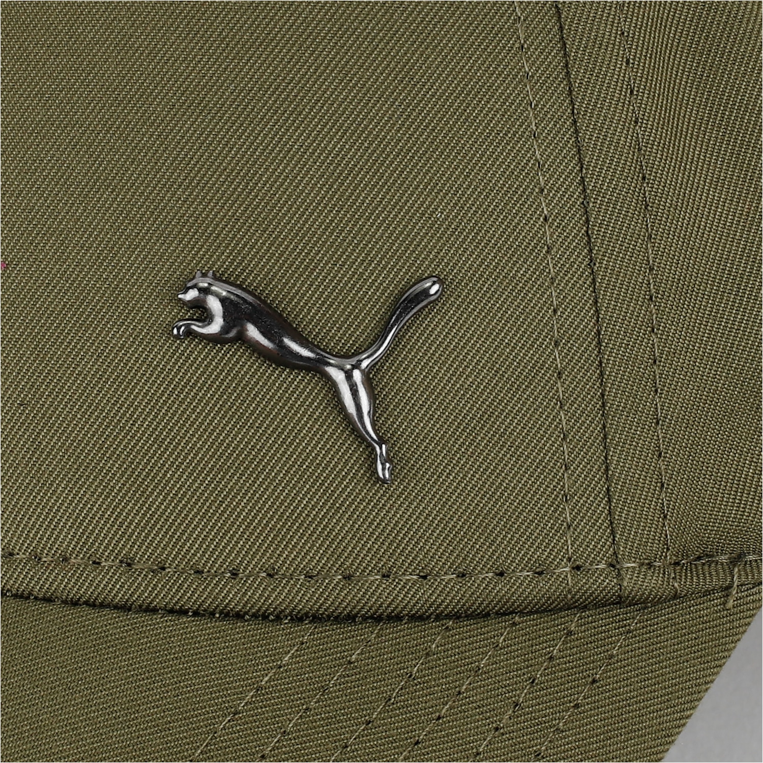 Boné Adulto Puma Essential Metal Cat BB Aba curva - Foto 4