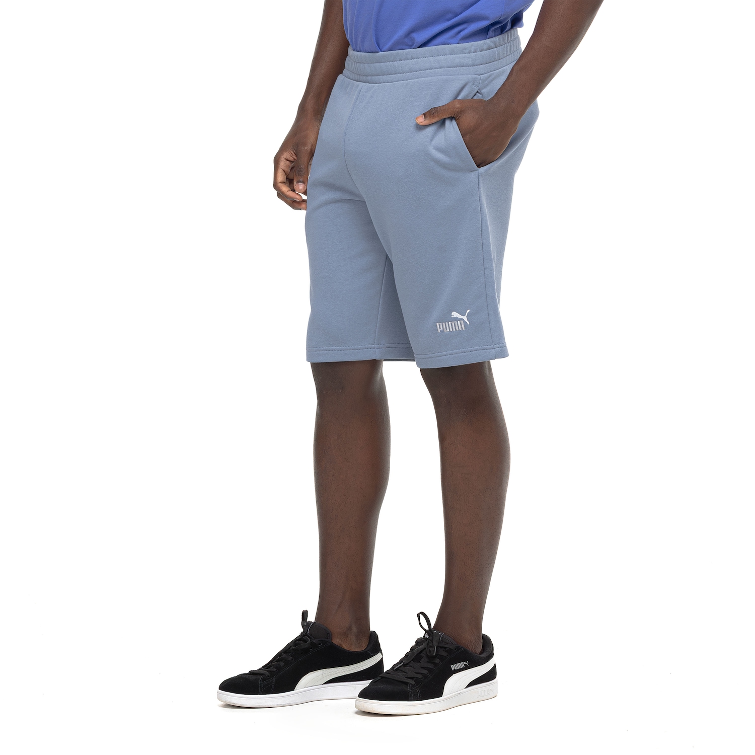 Bermuda Puma Essentials Color NO 1 Logo Masculina - Foto 2