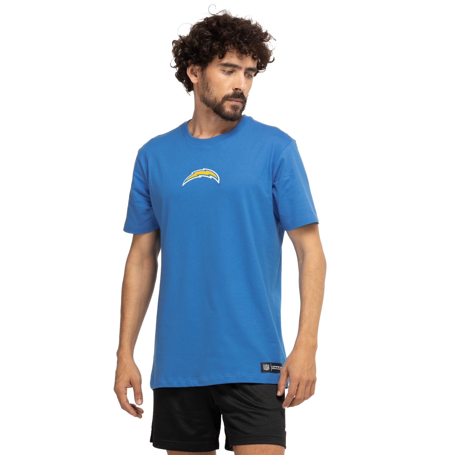 Camiseta Los Angeles Chargers NFL Logo NF179 Masculina - Foto 2