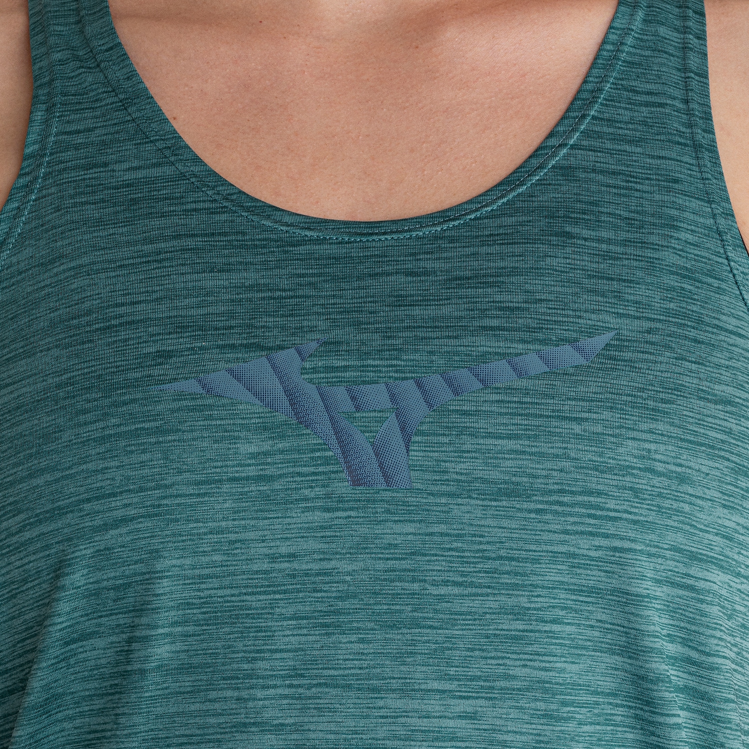 Camiseta Regata Run Spark 2 Mescla Feminina Mizuno - Foto 3