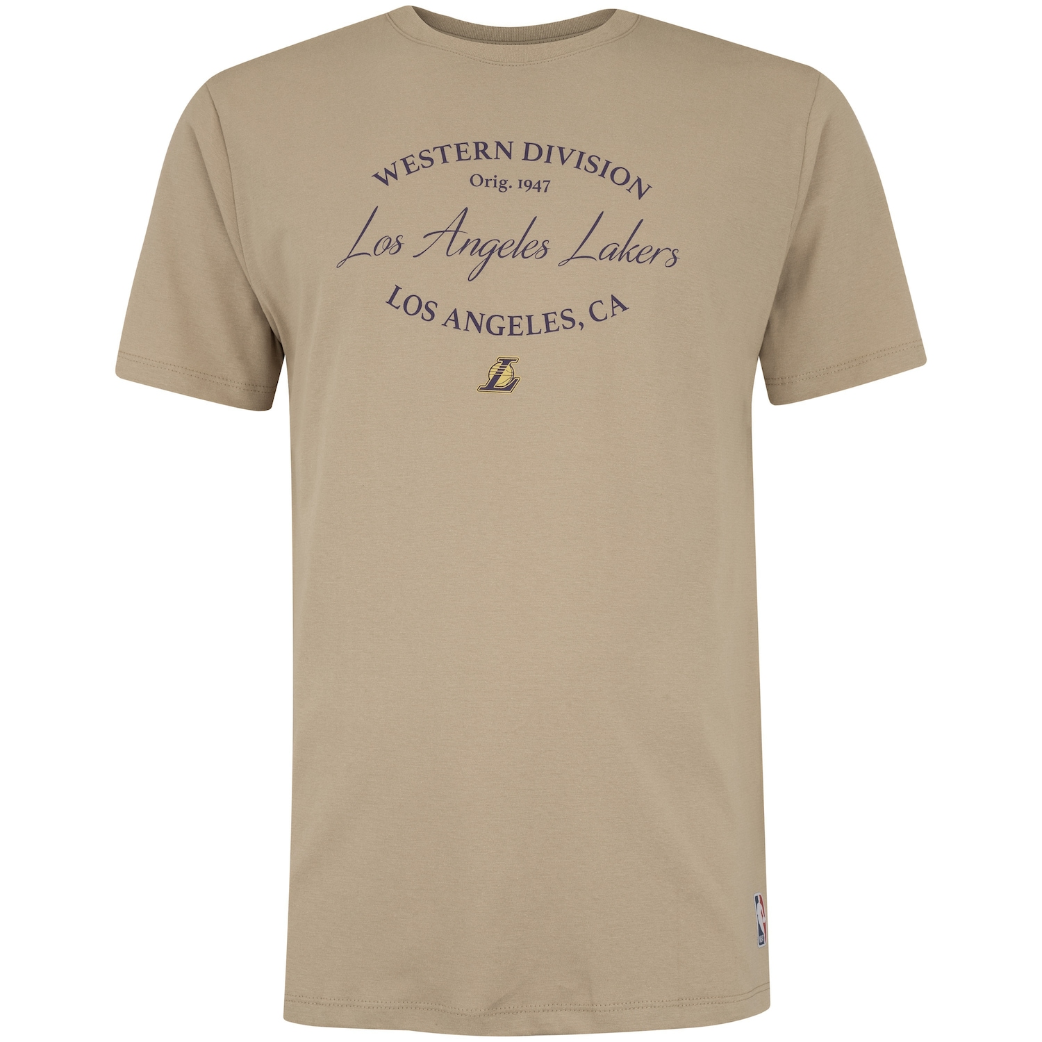 Camiseta do Los Angeles Lakers NBA Seal N0437 Masculina - Foto 5