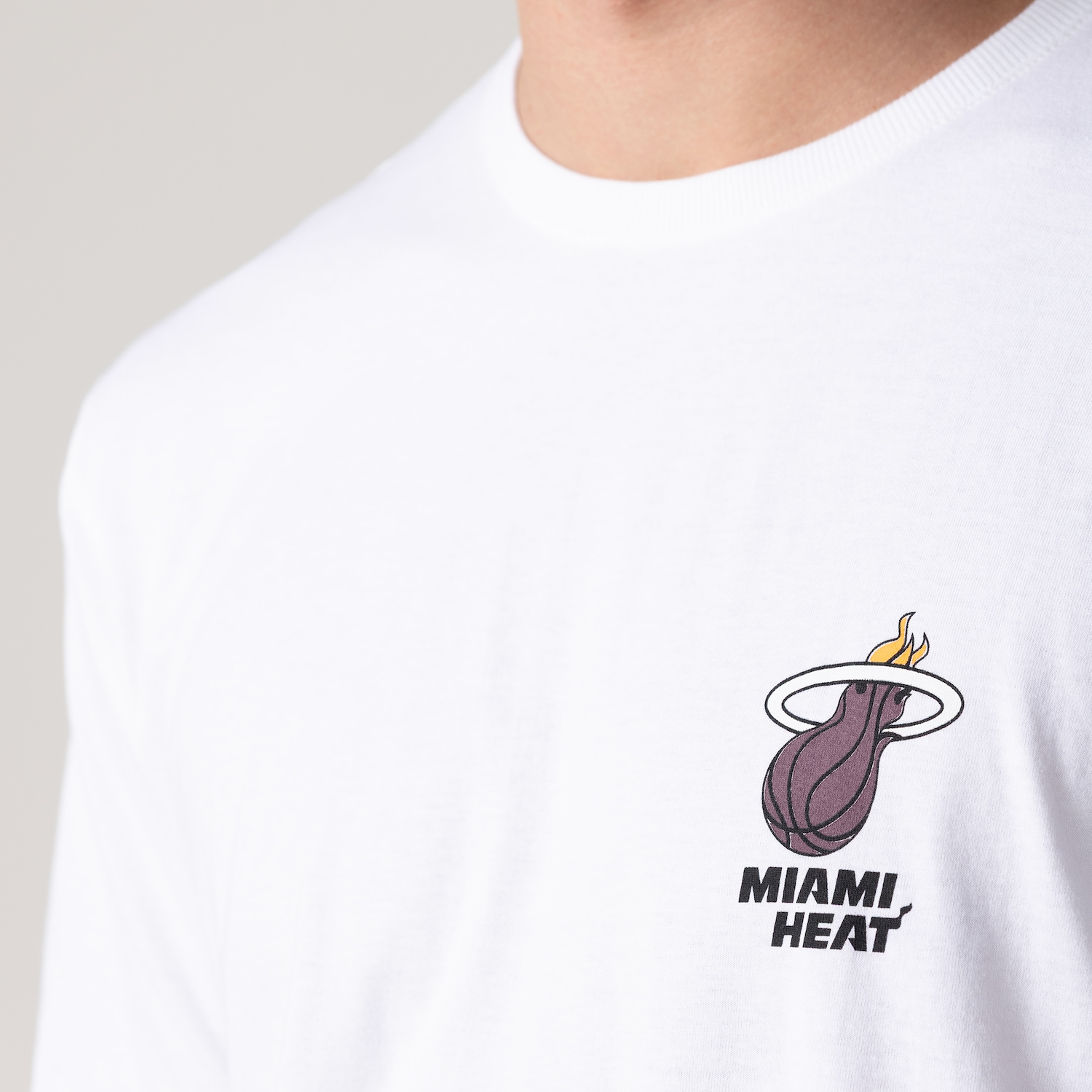 Camiseta NBA Estampada Miami Heat Masculina - Foto 4