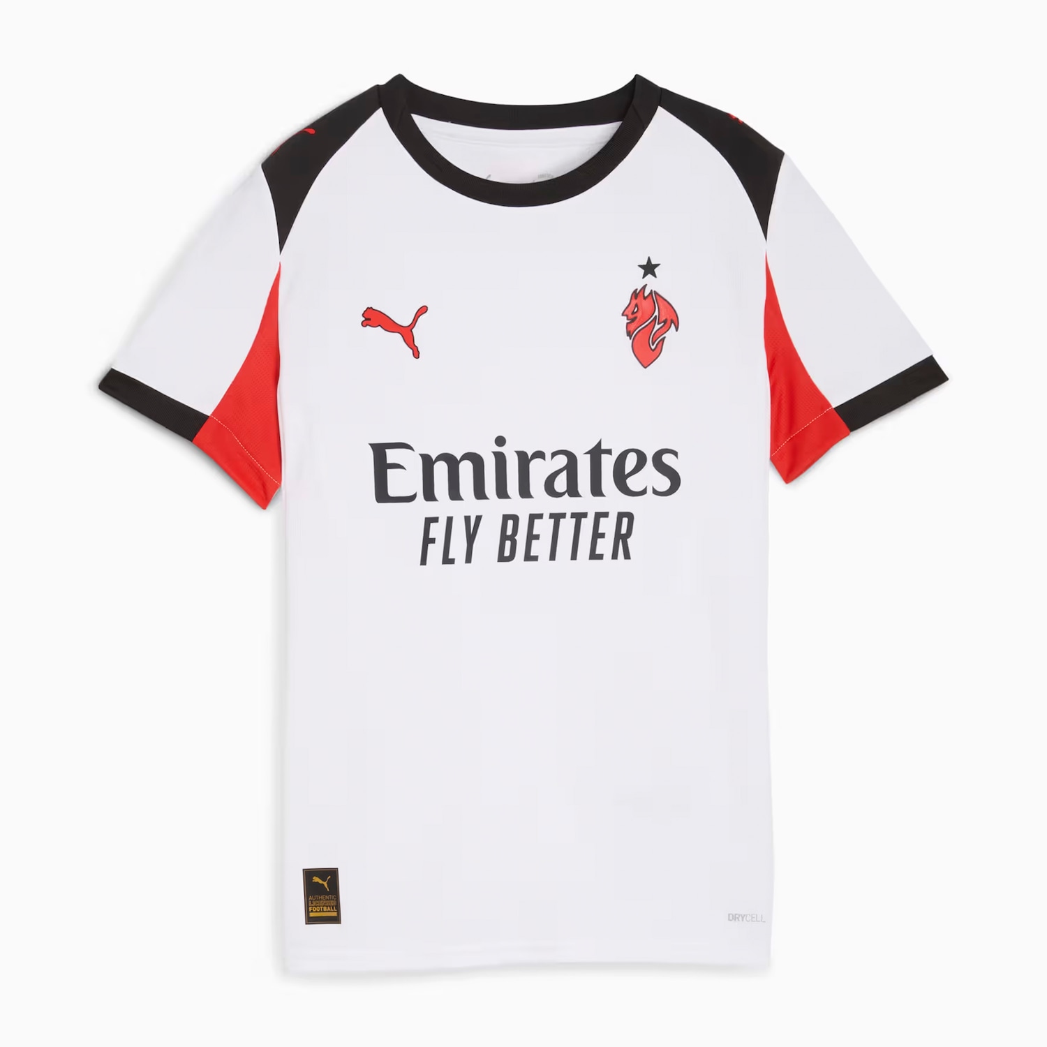 Camisa do Milan II 25/26 Torcedor Puma Juvenil - Foto 1