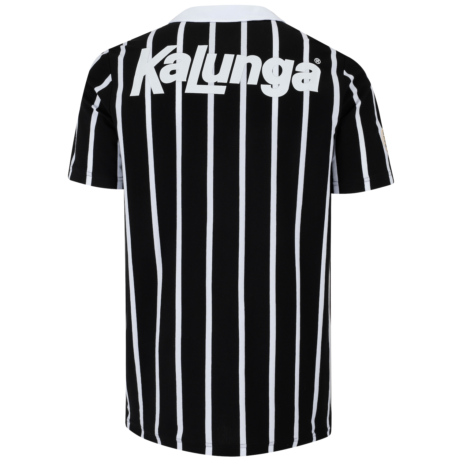 Camisa Polo do Corinthians Retrô Kalunga Masculina - Foto 2