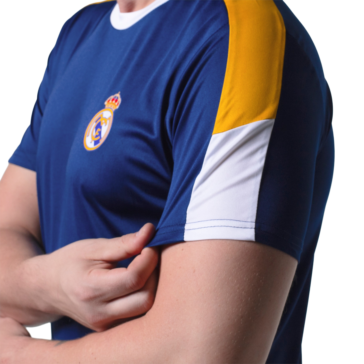Camiseta Real Madrid Dry Fit Balboa Masculina - Foto 4