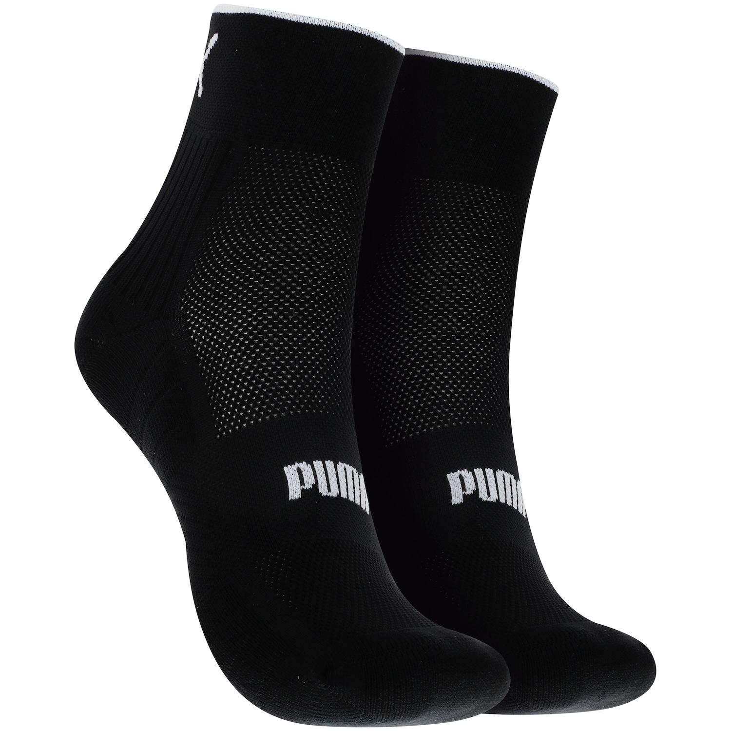 Meia Para Corrida Cano Baixo Puma Esportiva Adulto - Foto 1