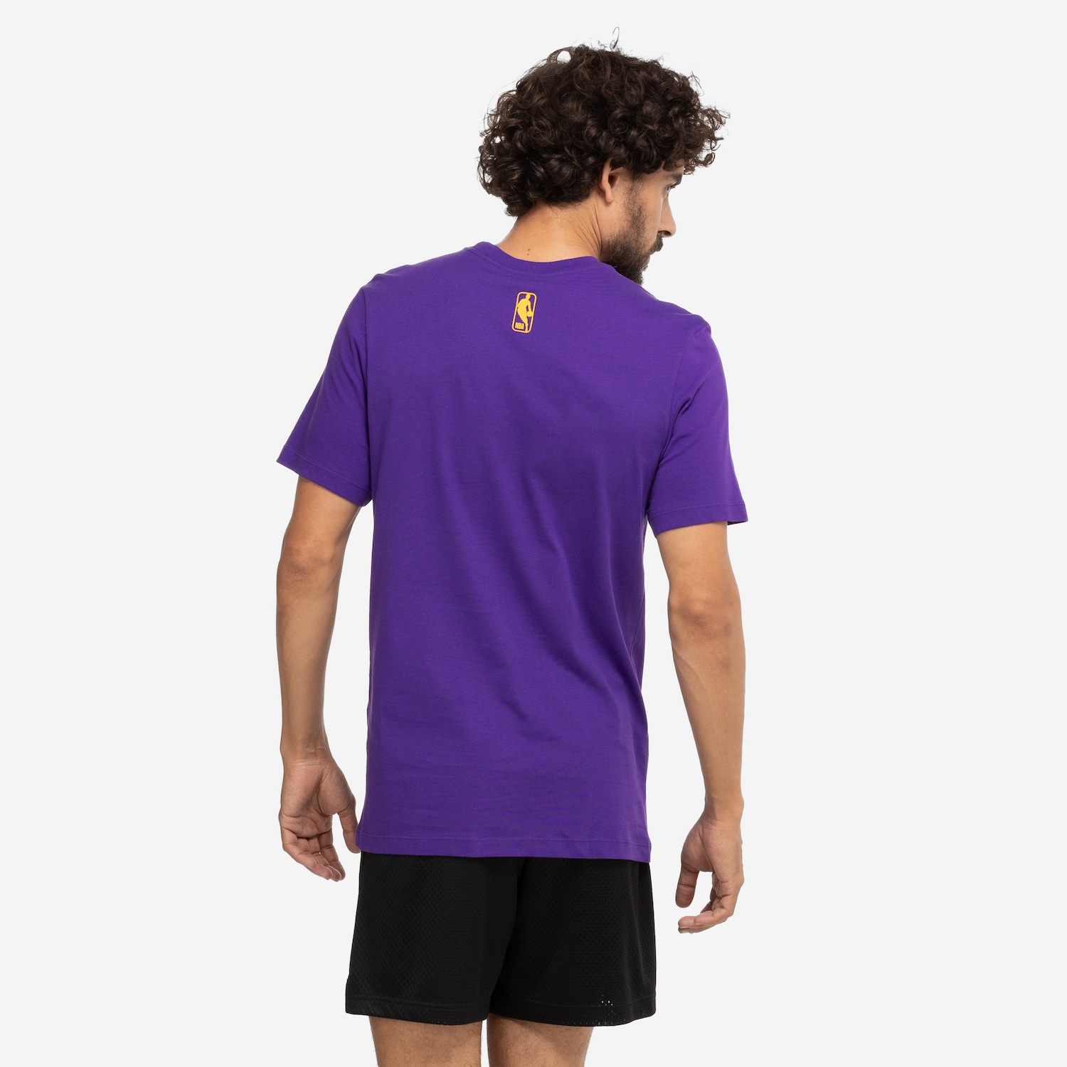 Camiseta Los Angeles Lakers NBA Nike Masculina - Foto 3
