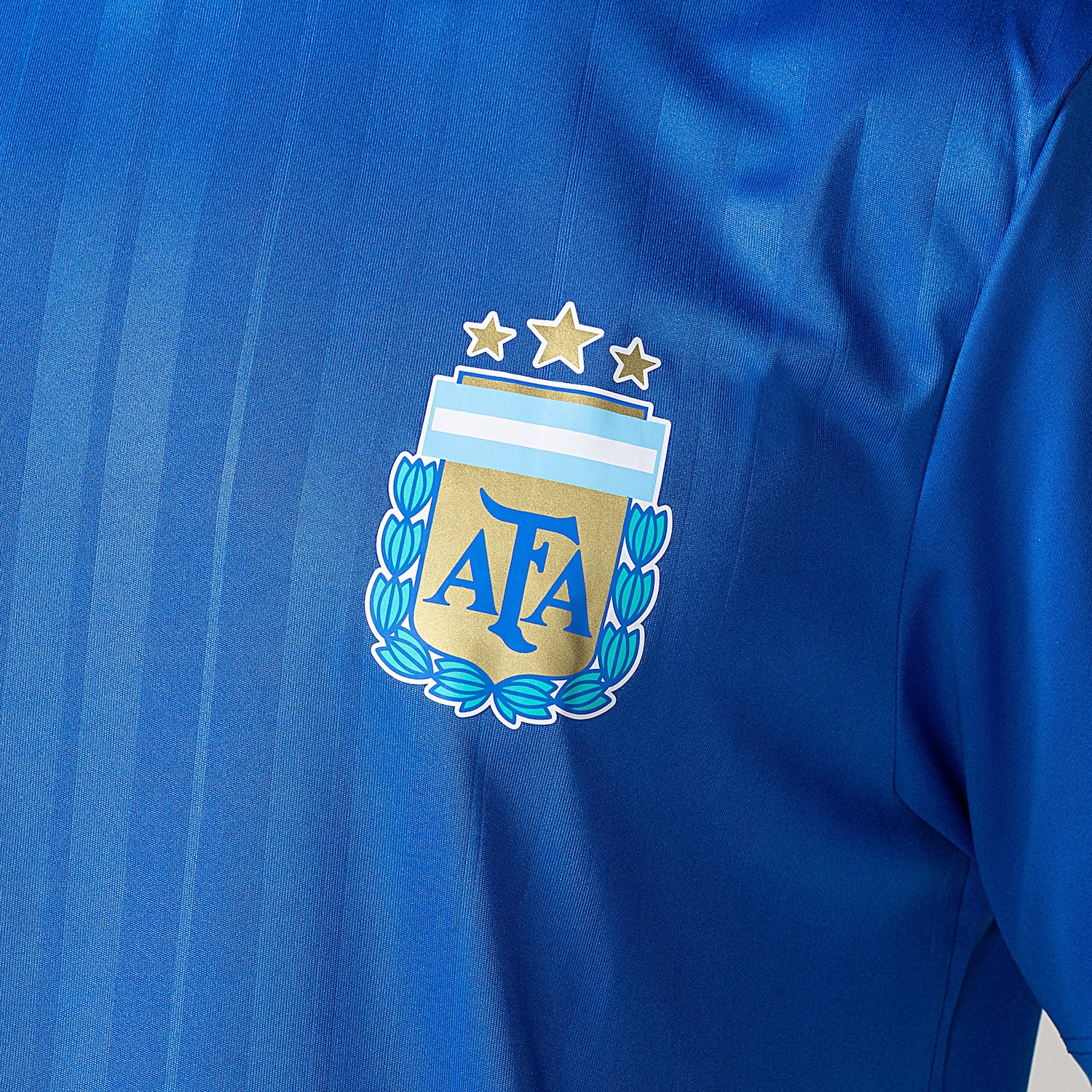Camiseta da Seleção Argentina AFA Embossed Masculina - Foto 5