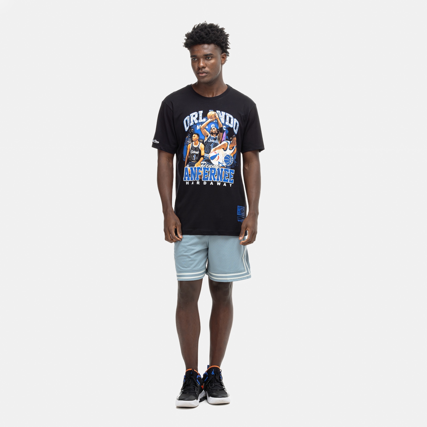 Camiseta Mitchell & Ness Orlando Magic Hardaway NBA Masculina - Foto 3