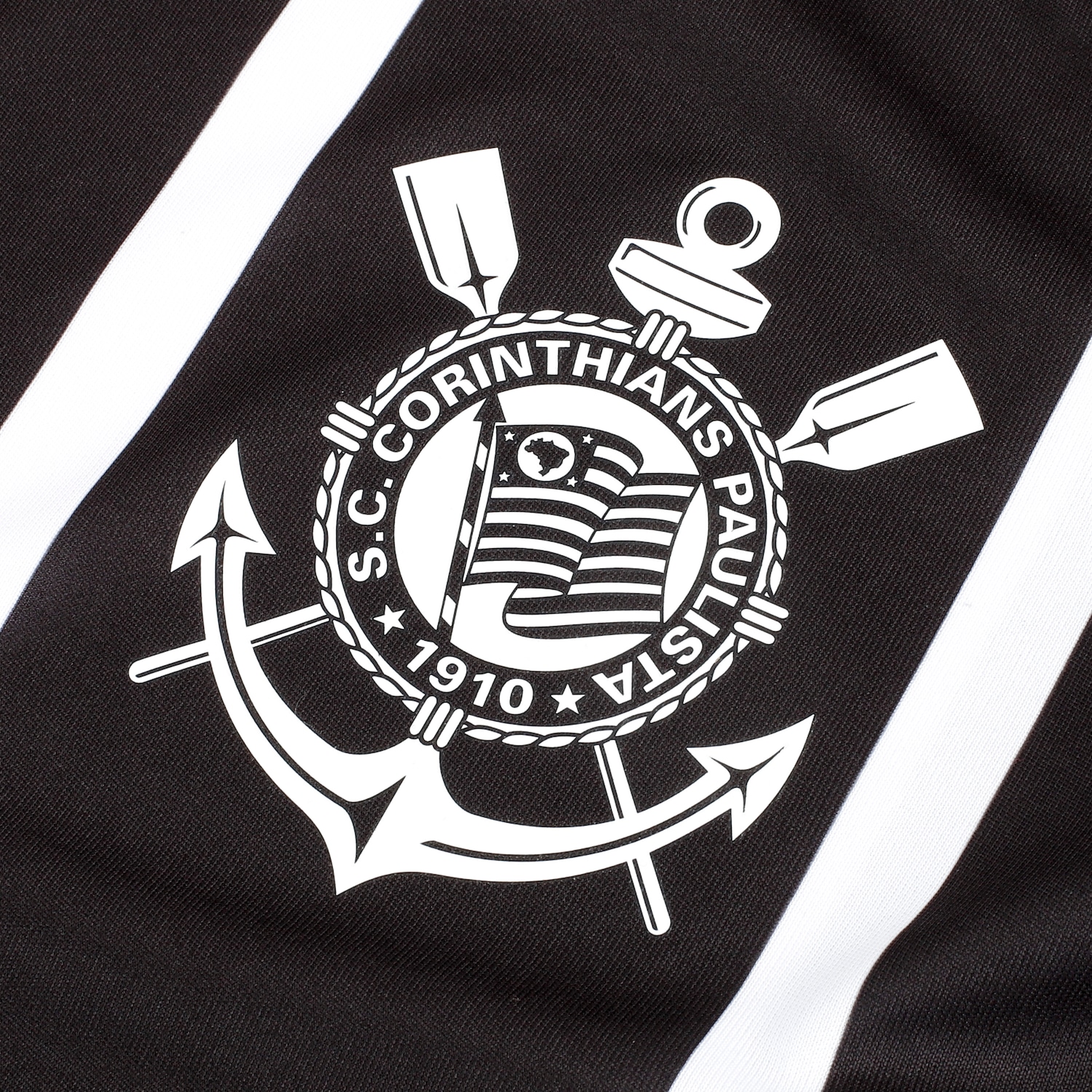 Kit de Uniforme do Corinthians Infantil Coimbra Camiseta + Calção - Foto 5