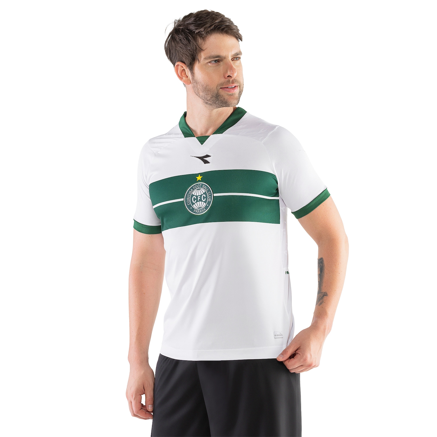 Camisa do Coritiba I 25/26 Torcedor Diadora Masculina - Foto 1