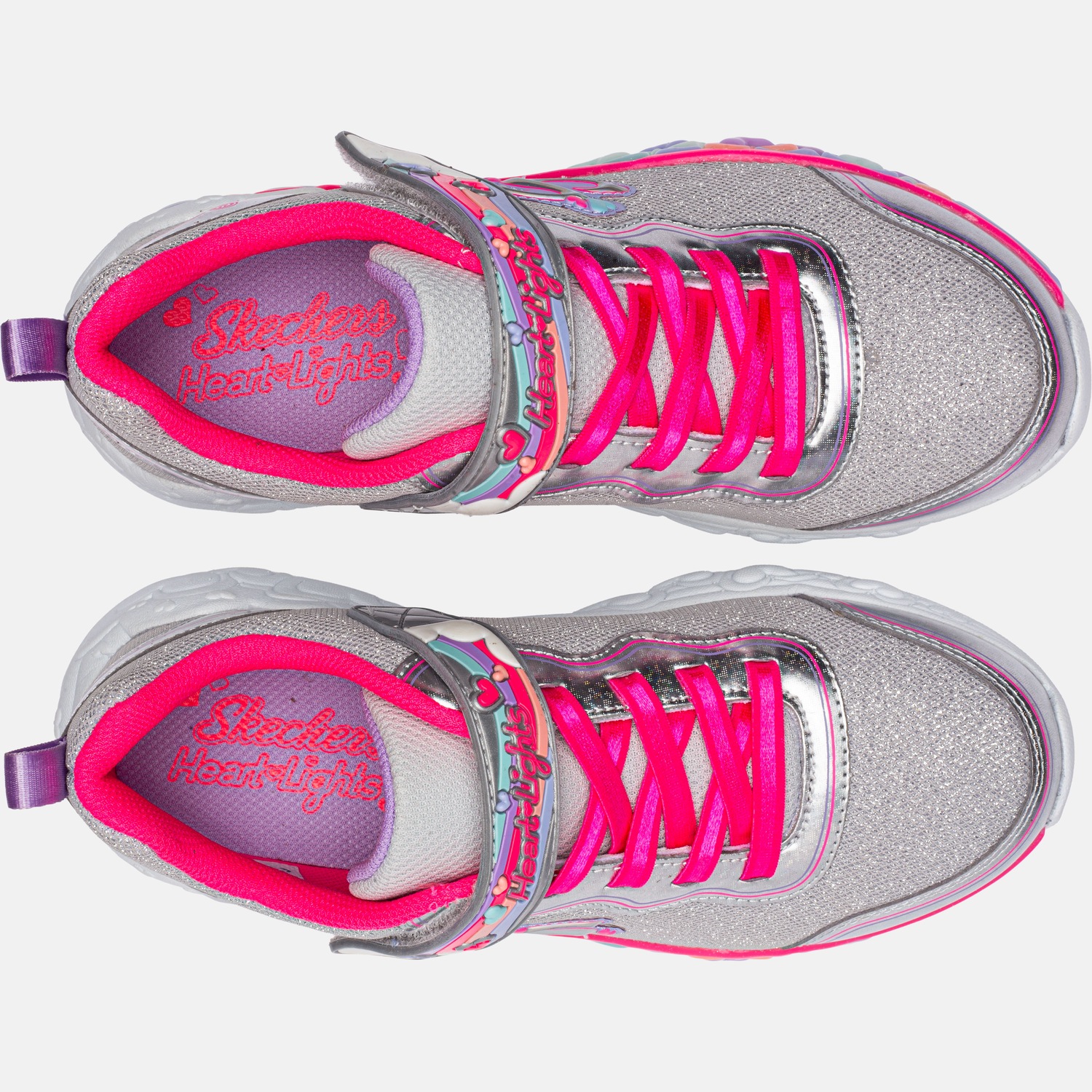 Tênis Infantil Skechers Eternal Heart Light - Foto 3