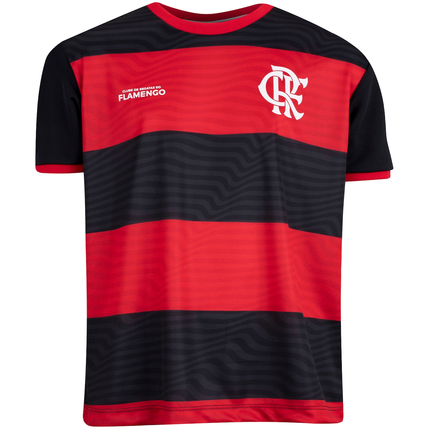 Camiseta do Flamengo Emoção Braziline Infantil - Foto 1