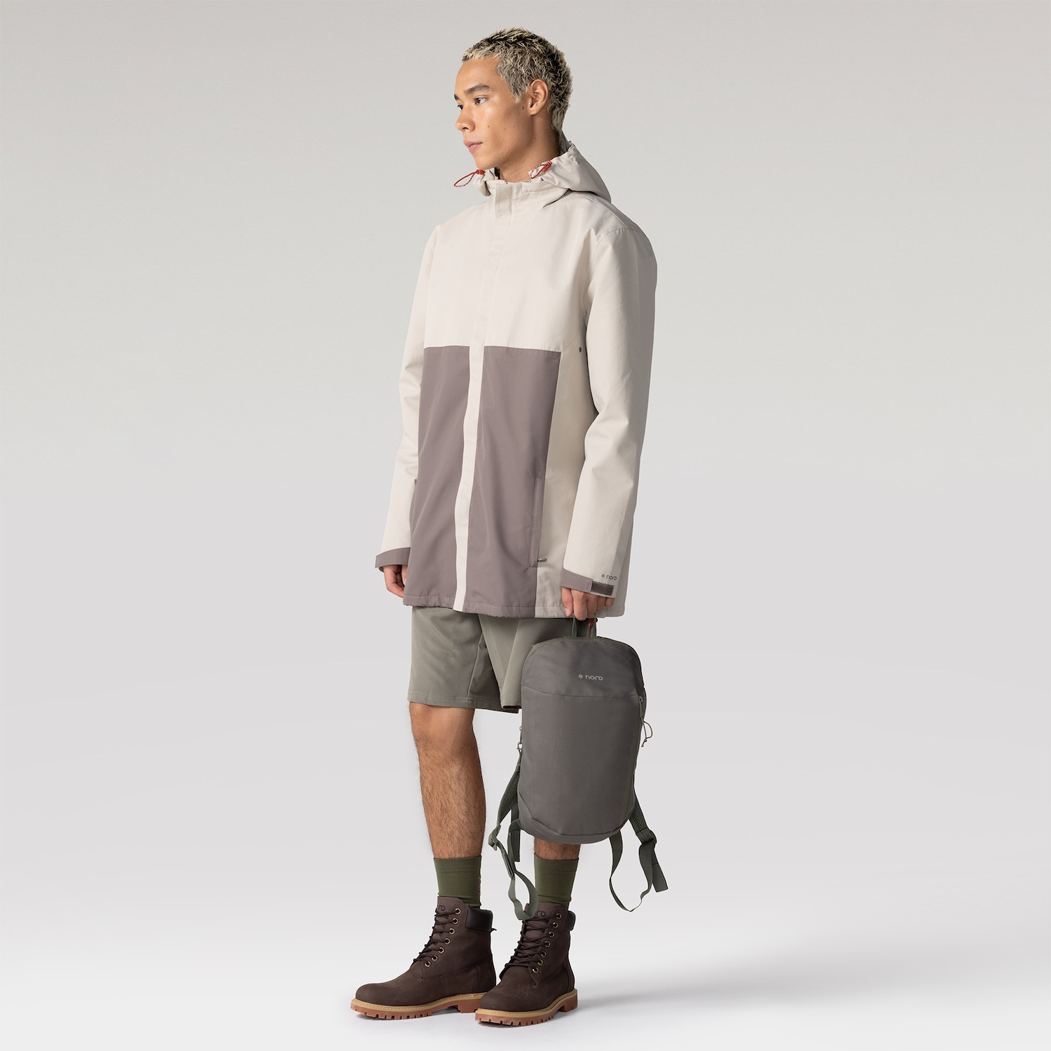 Jaqueta com Capuz Nord Parka Modular WP BEX - Masculina - Foto 4