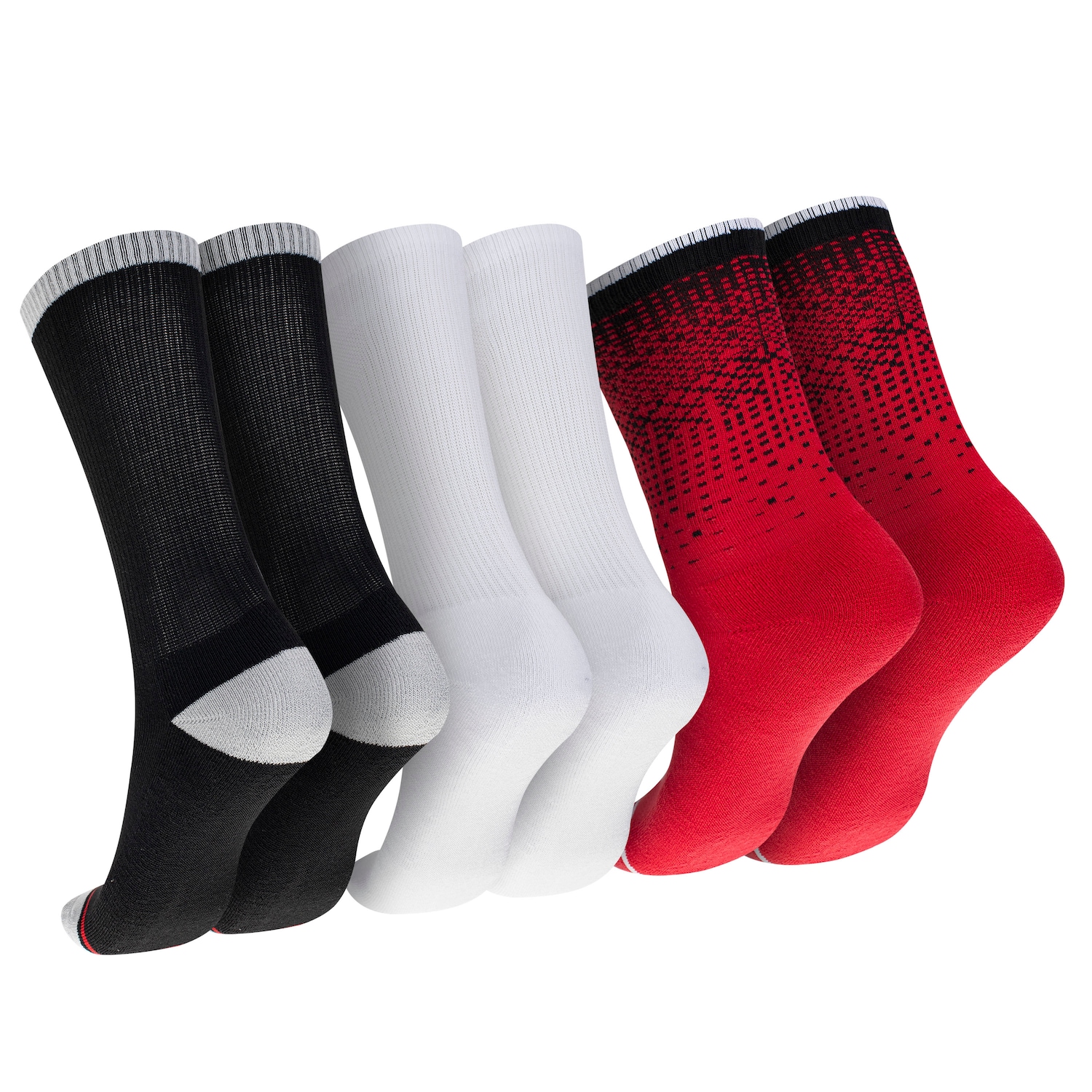 Kit Meia Infantil Nike Jordan Customized Crew 3 pares - Foto 2