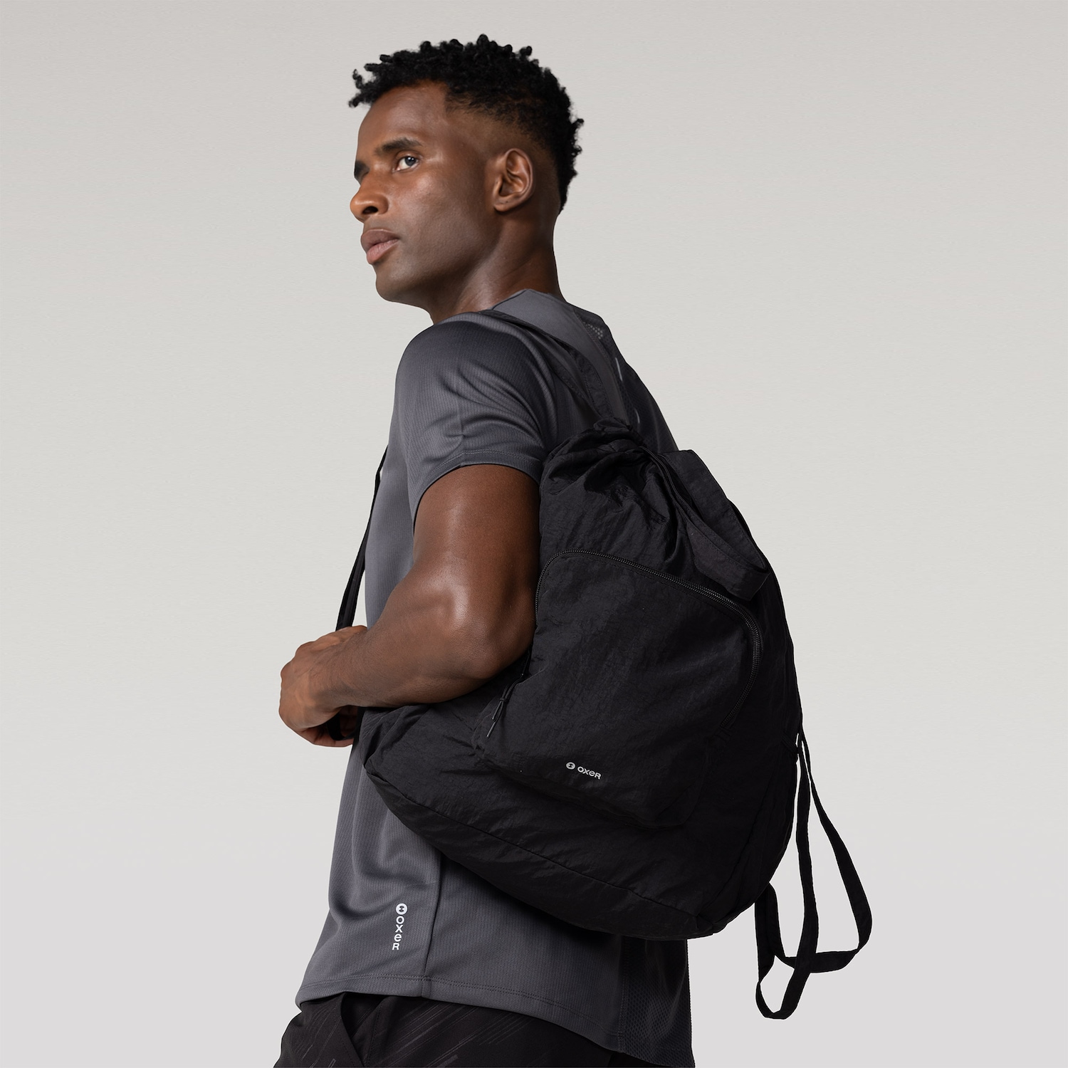 Gym Sack Oxer Packable - Unissex - Foto 2