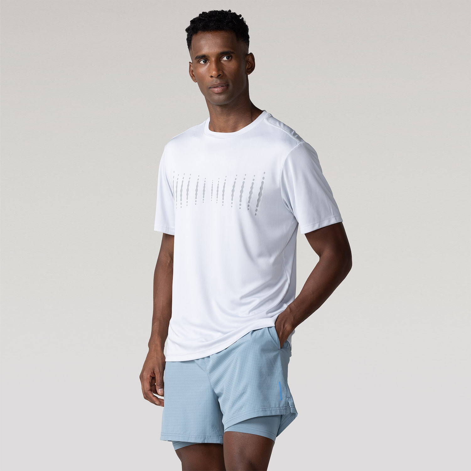 Bermuda Oxer Rip Stop B5P Com Sunga Interna Masculina - Foto 1