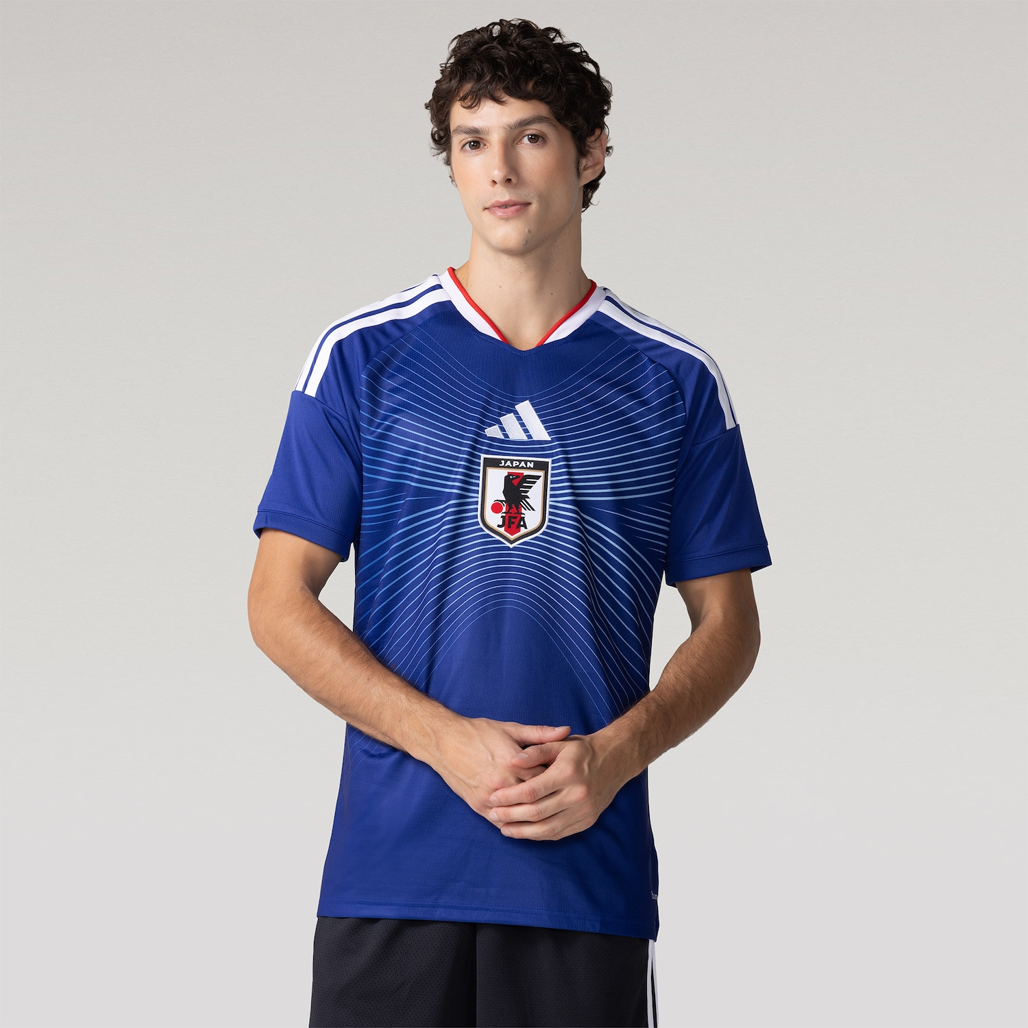 Camisa Seleção do Japão I 25/26 Torcedor adidas Masculina - Foto 1