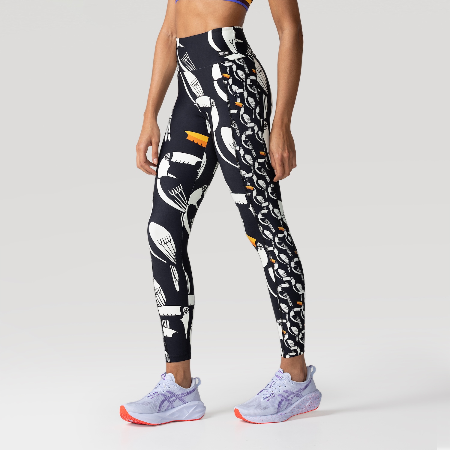 Calça Legging Recorte Tucano Rainbow Farm Feminina - Foto 1