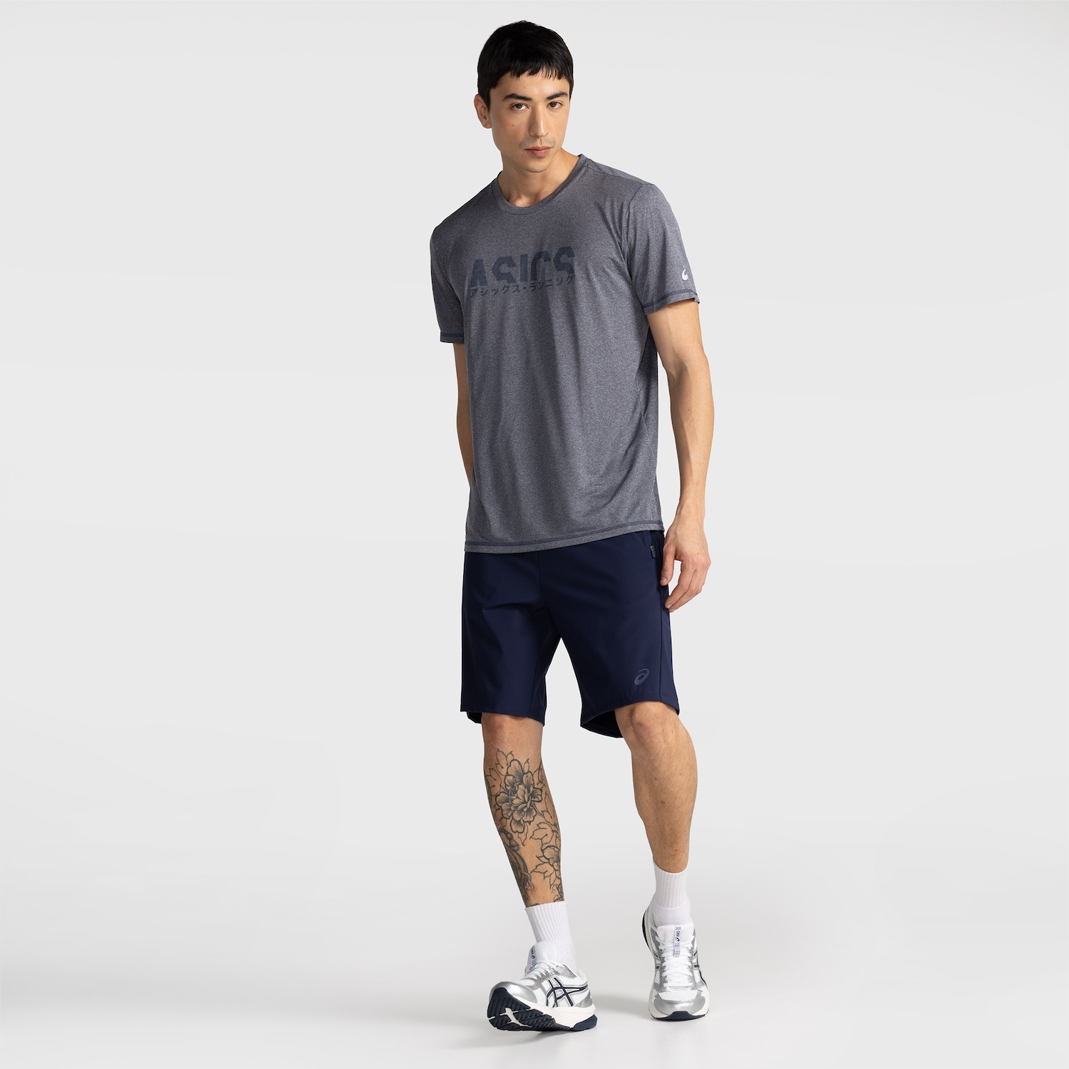 Bermuda Asics Urban Recortes Masculina - Foto 3