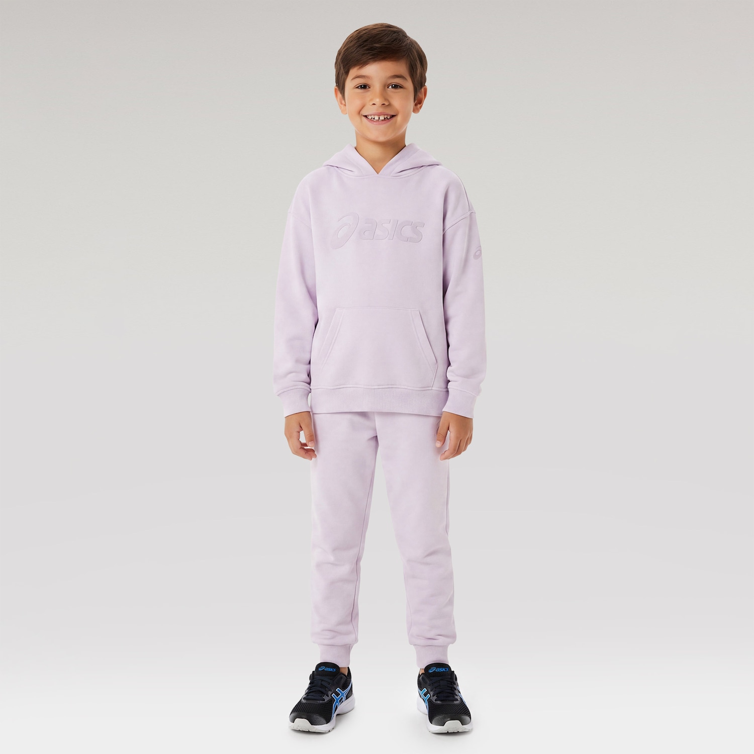 Blusão Moletom Canguru Infantil ASICS - Foto 3