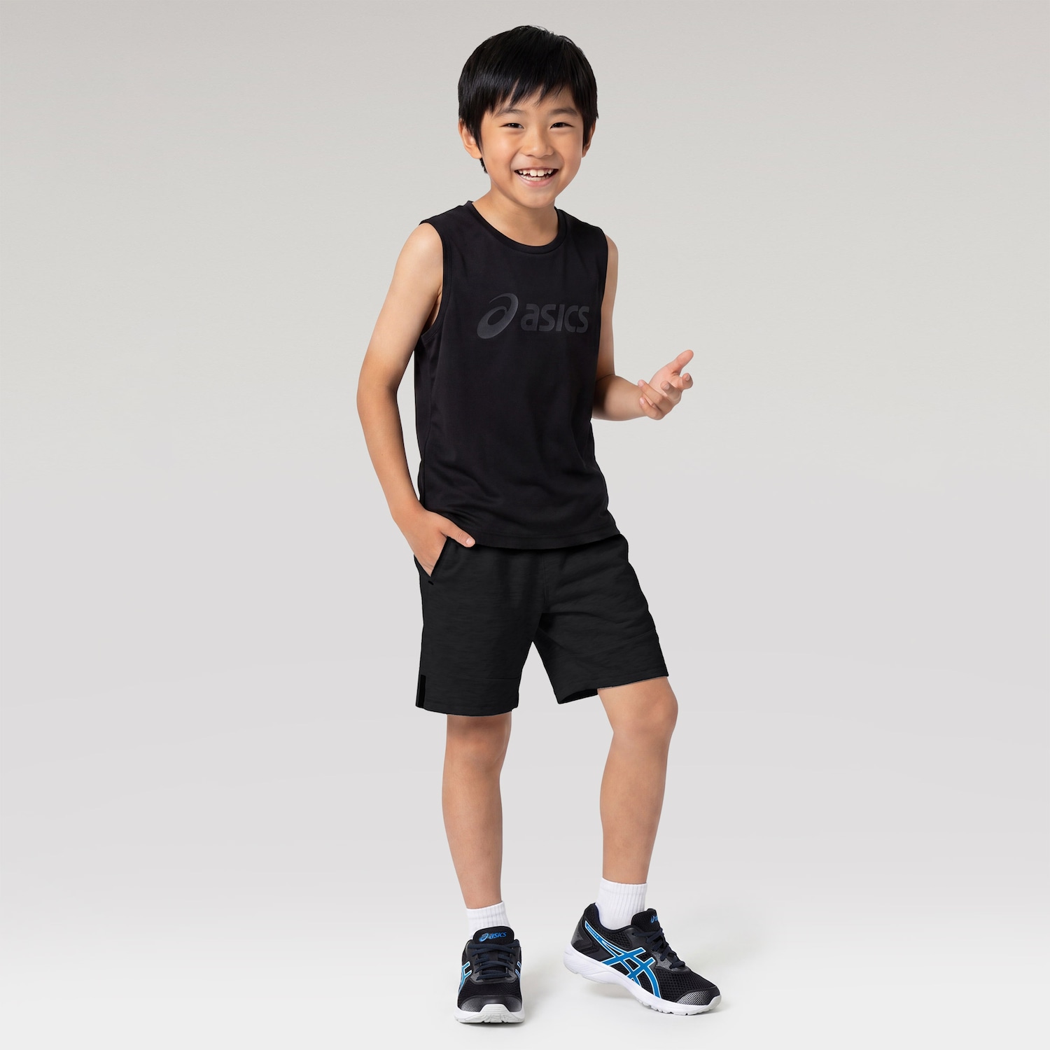 Camiseta Regata Basica ASICS Infantil - Foto 3
