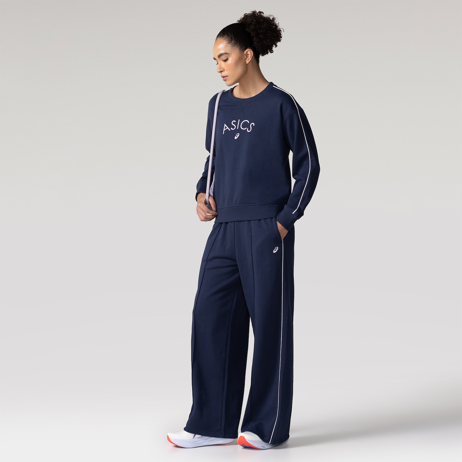 Calça Feminina Classic Friso ASICS - Foto 1