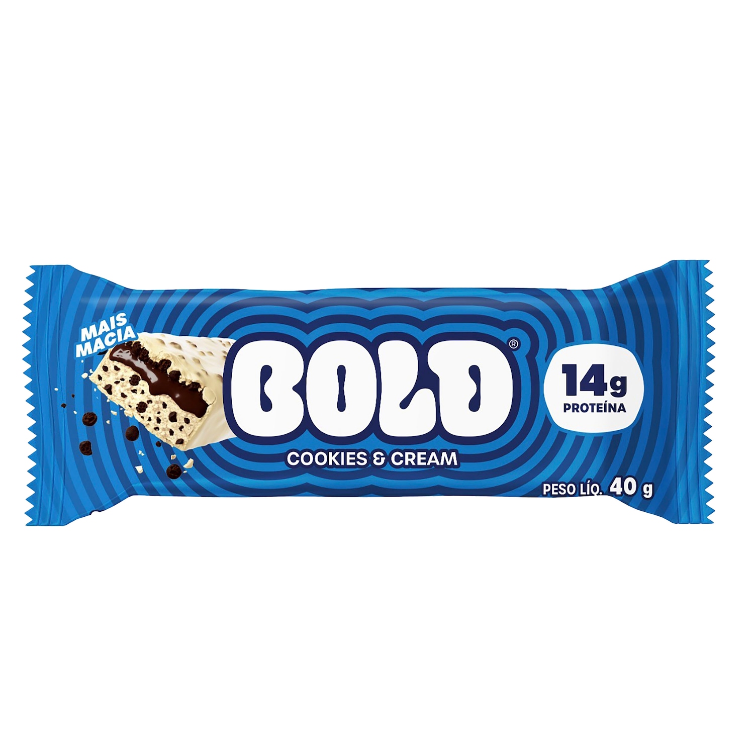 Barra de Proteina Bold Cookies and Cream 40G - Unidade - Foto 1