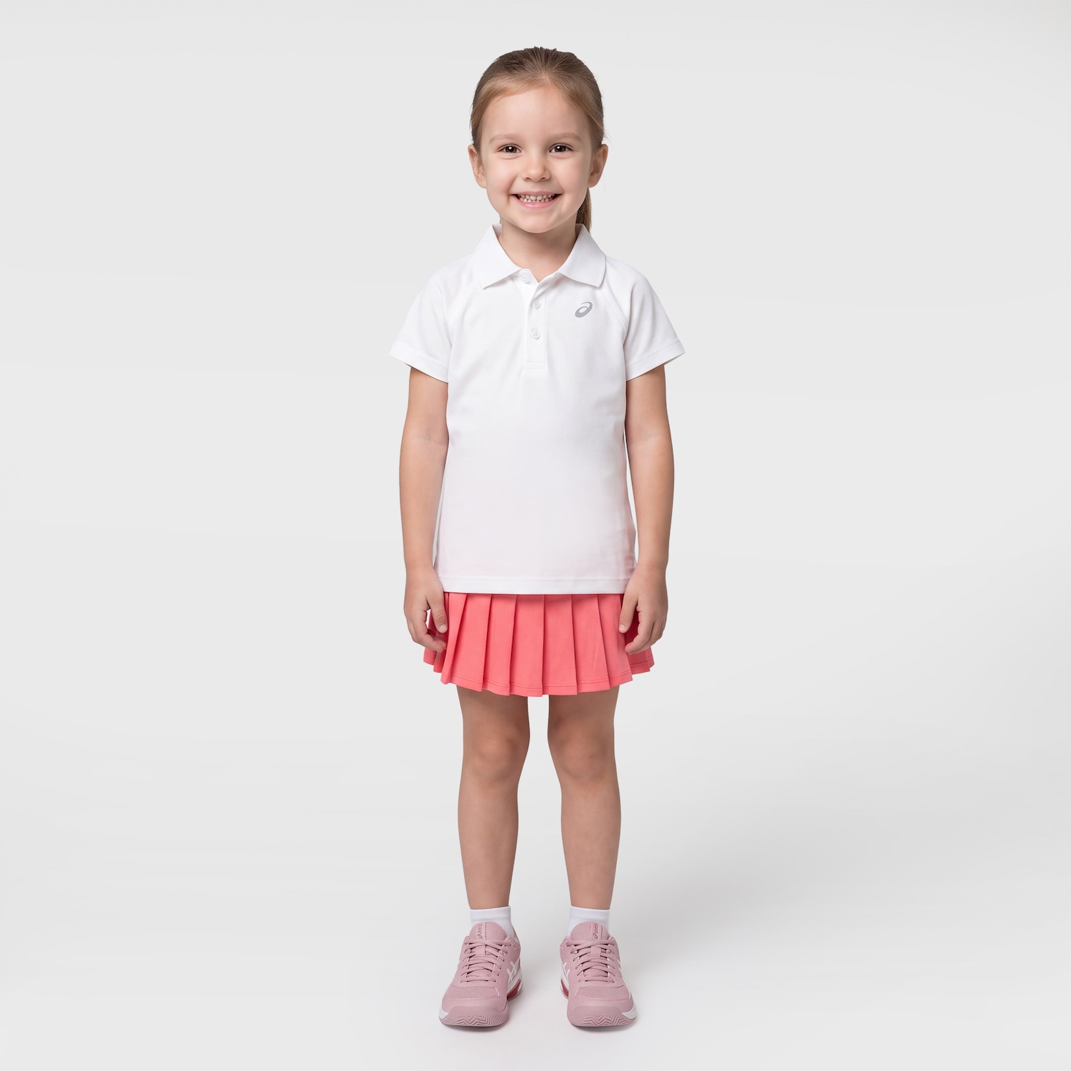Camisa Polo Racket Asics Menina - Foto 3
