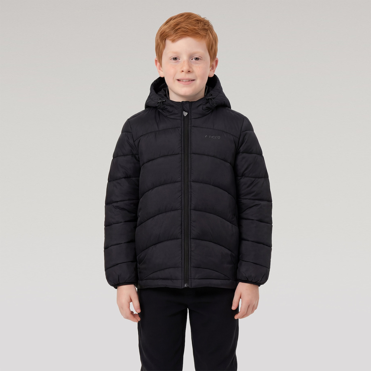 Jaqueta Puffer Nord com Capuz Infantil - Foto 1