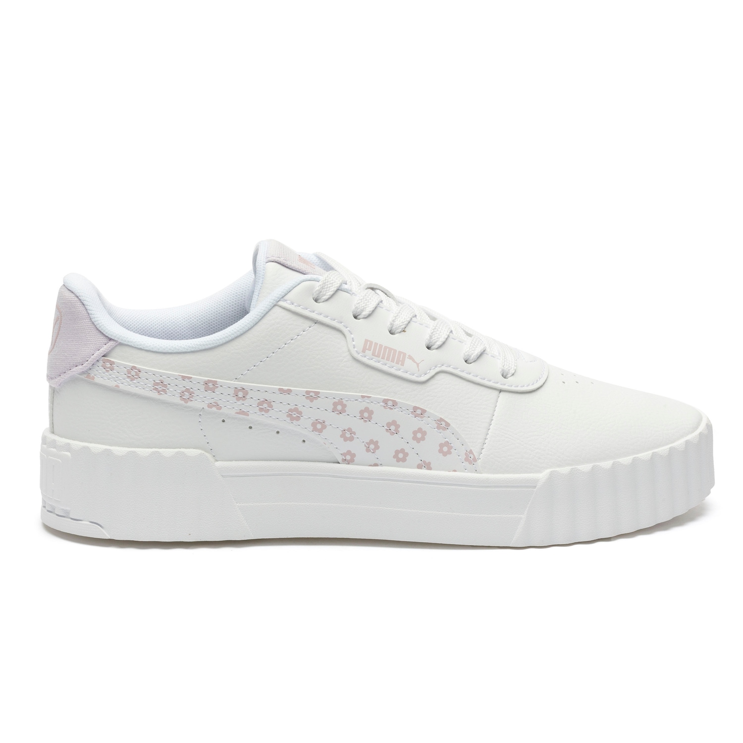 Tênis Juvenil Puma Carina 3.0 Beach Florals - Foto 1