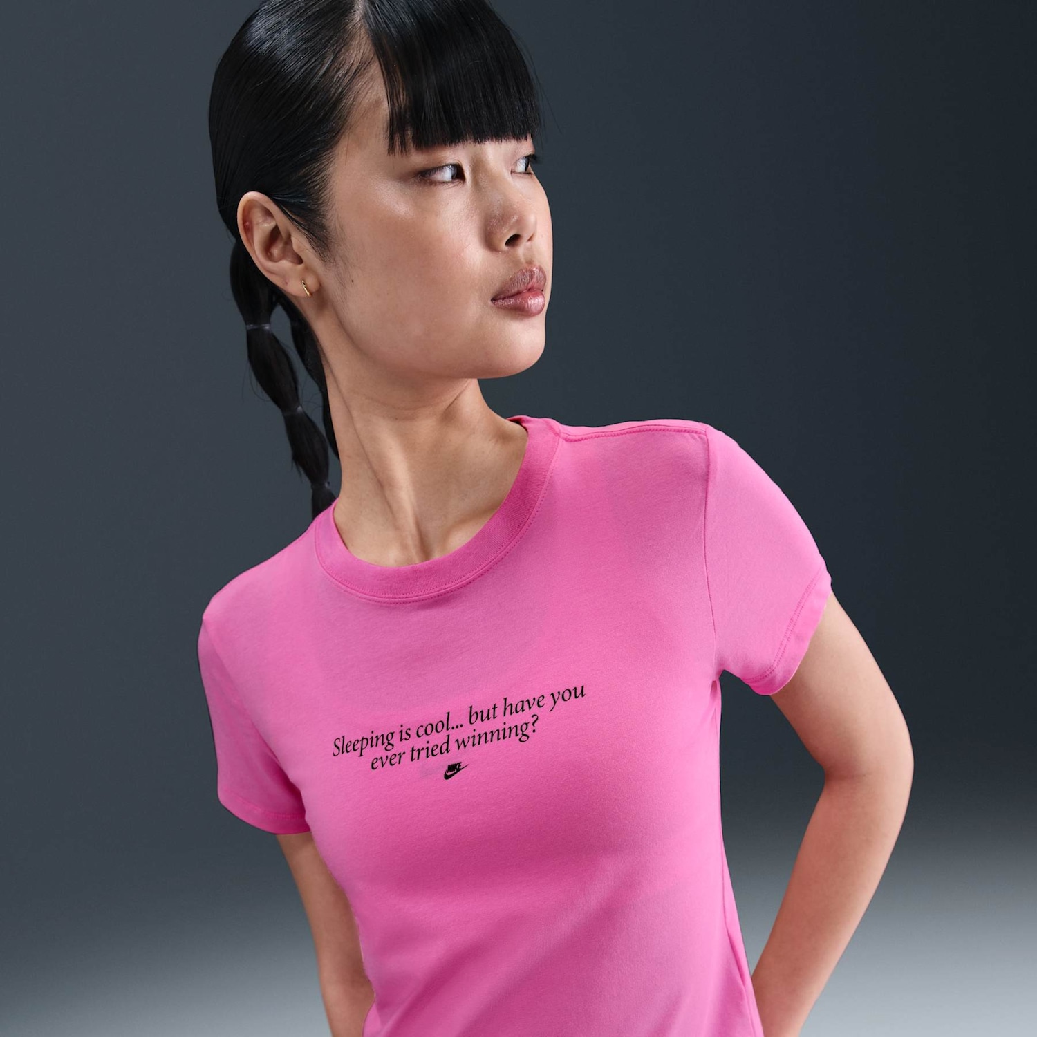 Camiseta Nike Sportswear Chill Feminina - Foto 1