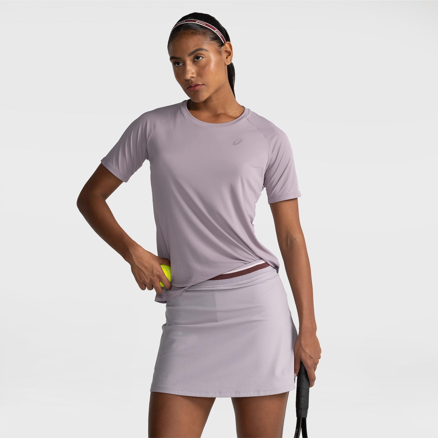Camiseta Asics Emblema Tennis Feminina - Foto 1