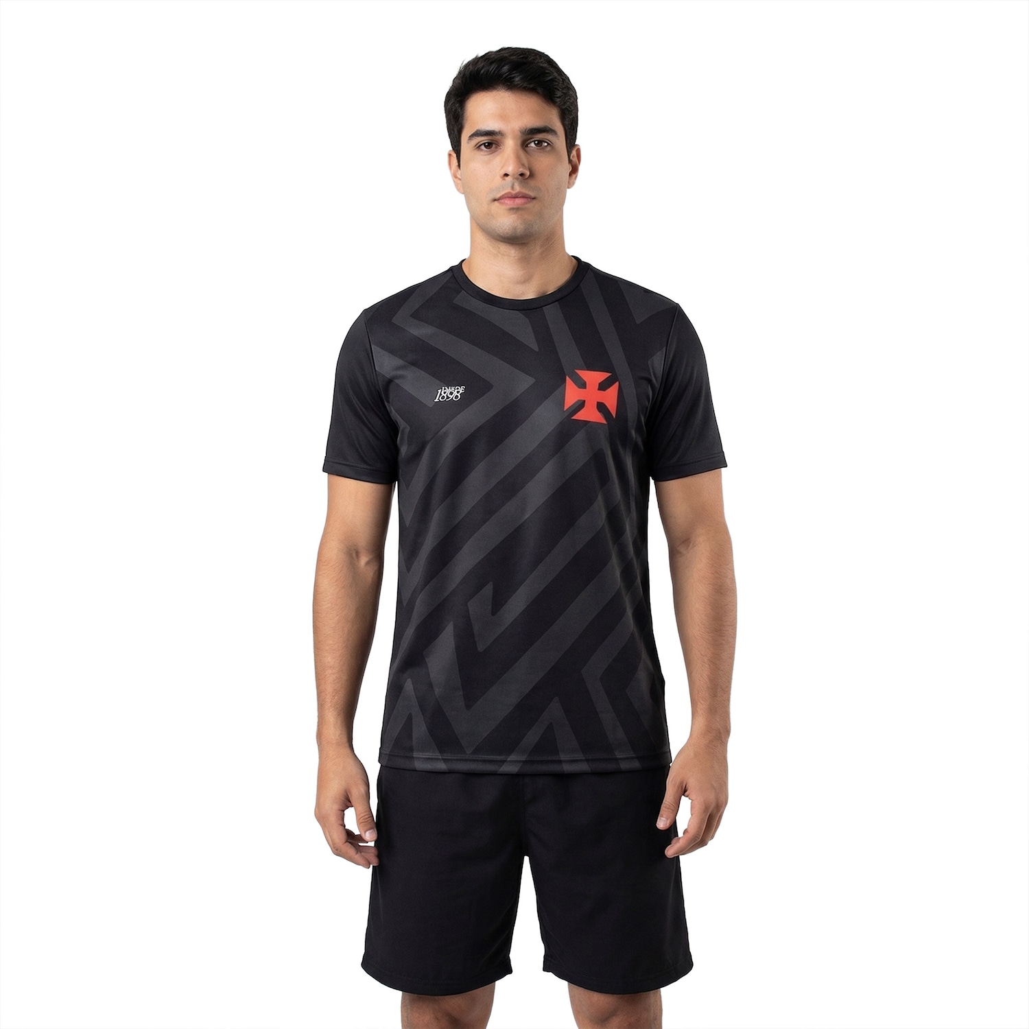 Camiseta Embossed Vasco Masculina - Foto 1