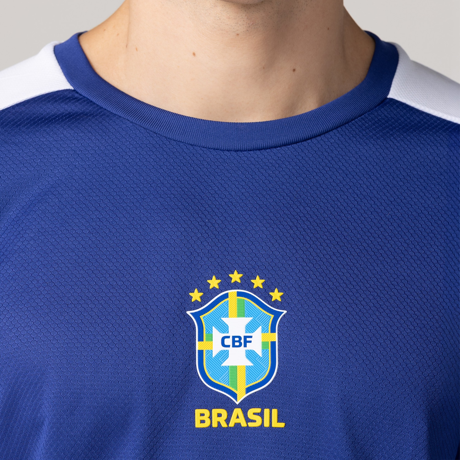 Camiseta da Seleção do Brasil Recorte CBF 26/27 Masculina - Foto 4