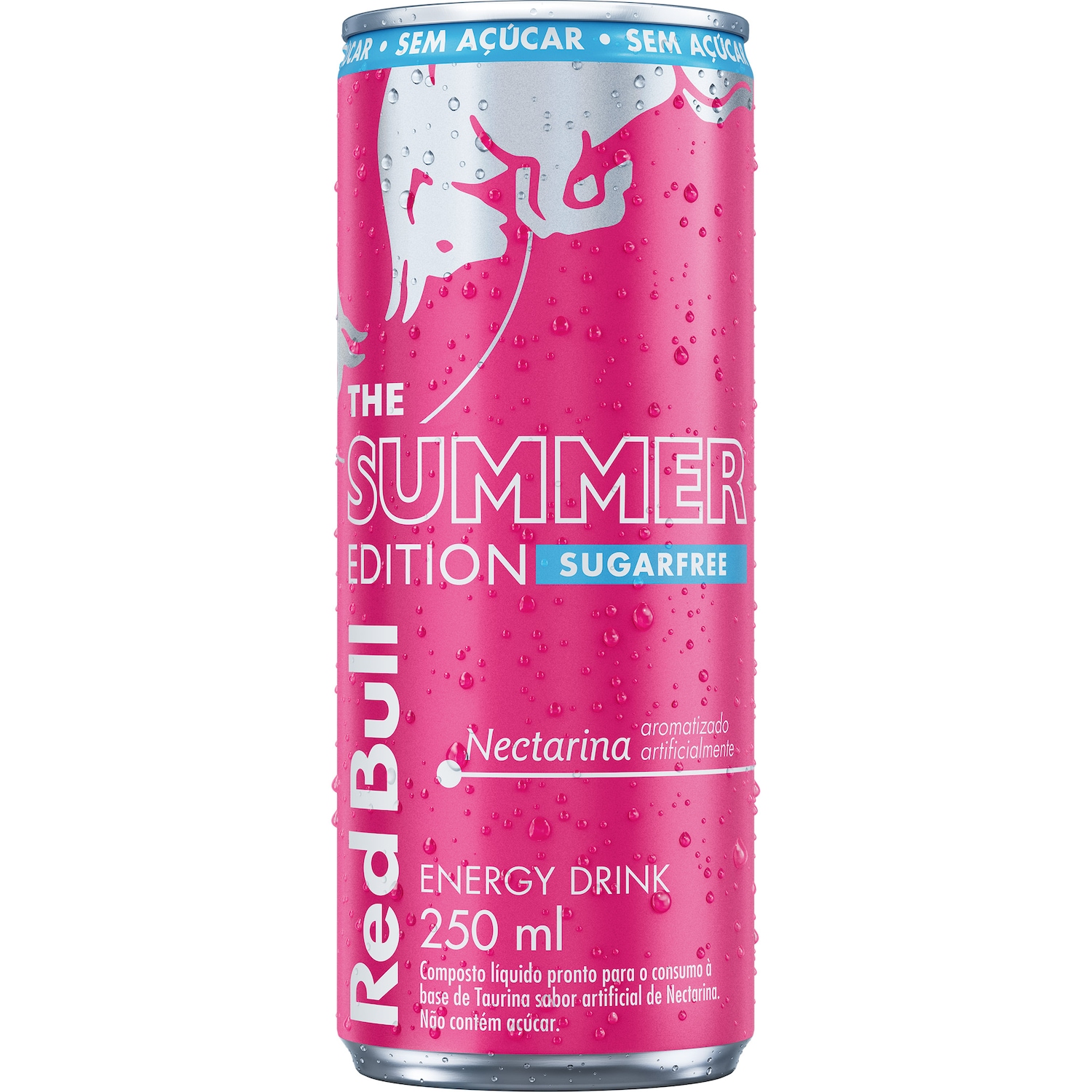 Energy Drink Red Bull Summer Edition Juneberry Whipeach Sem Açúcar - 250ml - Foto 1