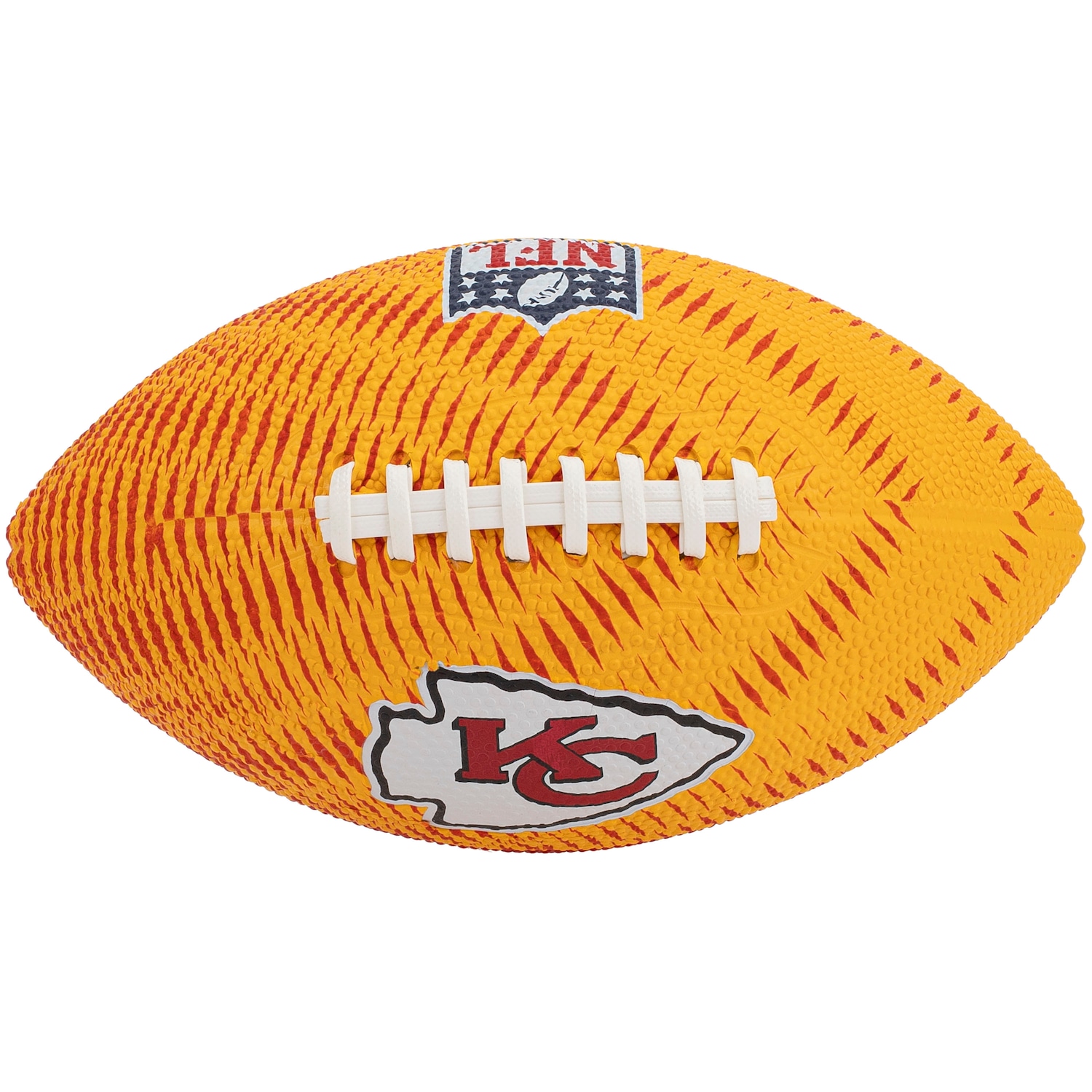 Bola de Futebol Americano Wilson NFL Team Tailgate JR Kansas Chiefs - Foto 1
