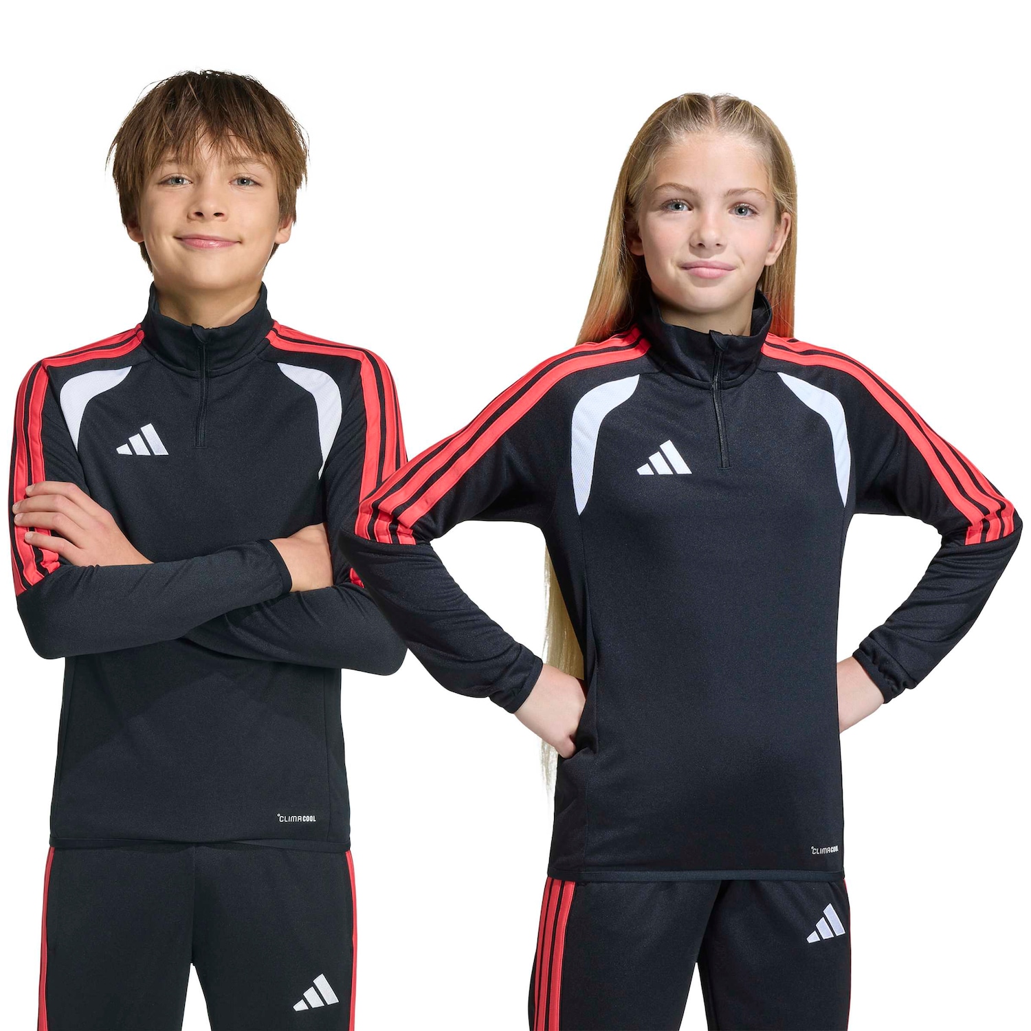 Jaqueta Infantil Tiro 26 adidas - Foto 1