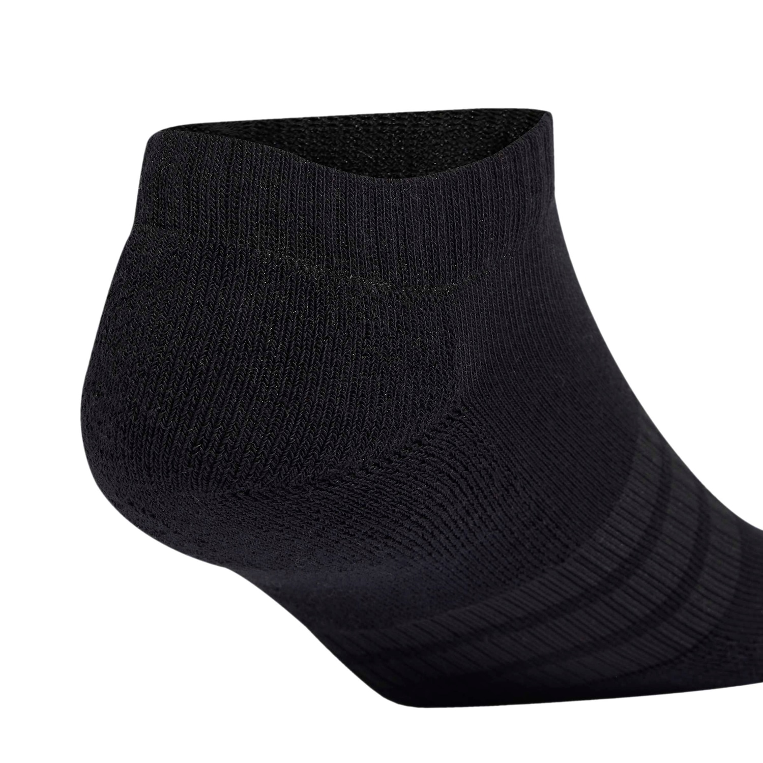 Kit de Meias adidas de Cano Baixo Essentials com Amortecimento - 3 Pares - Foto 3