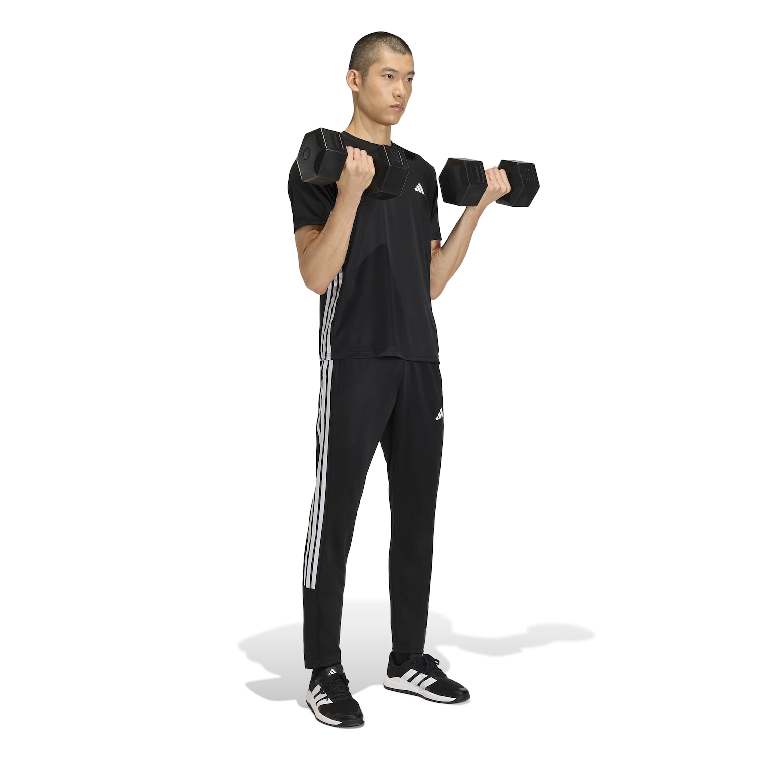 Calça Adidas We Allset 3 Listras - Masculino - Foto 4