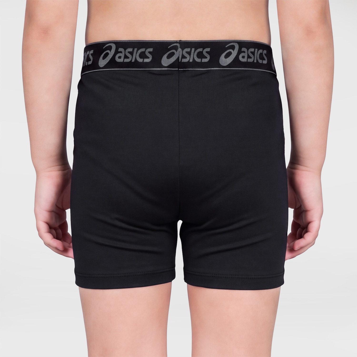 Short Asics Lic Elástico Logo Infantil - Foto 2