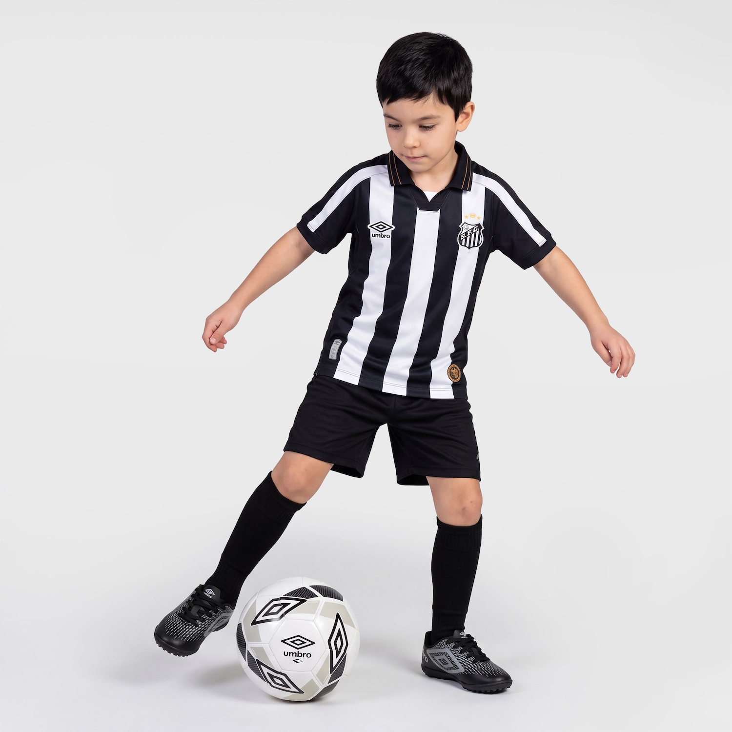 Camisa do Santos II 26/27 Umbro Torcedor Infantil - Foto 3